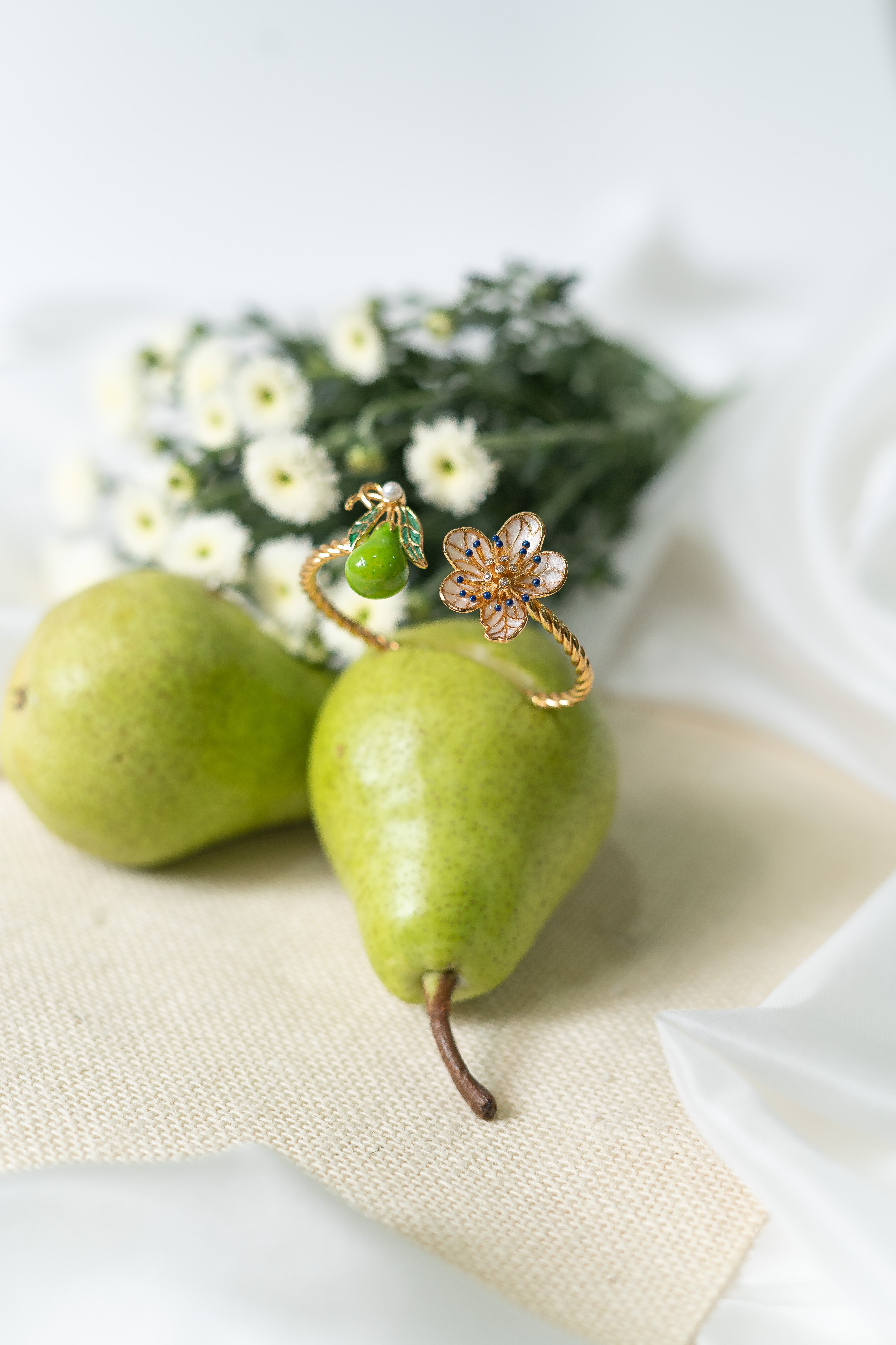 Pear Blossom Cuff