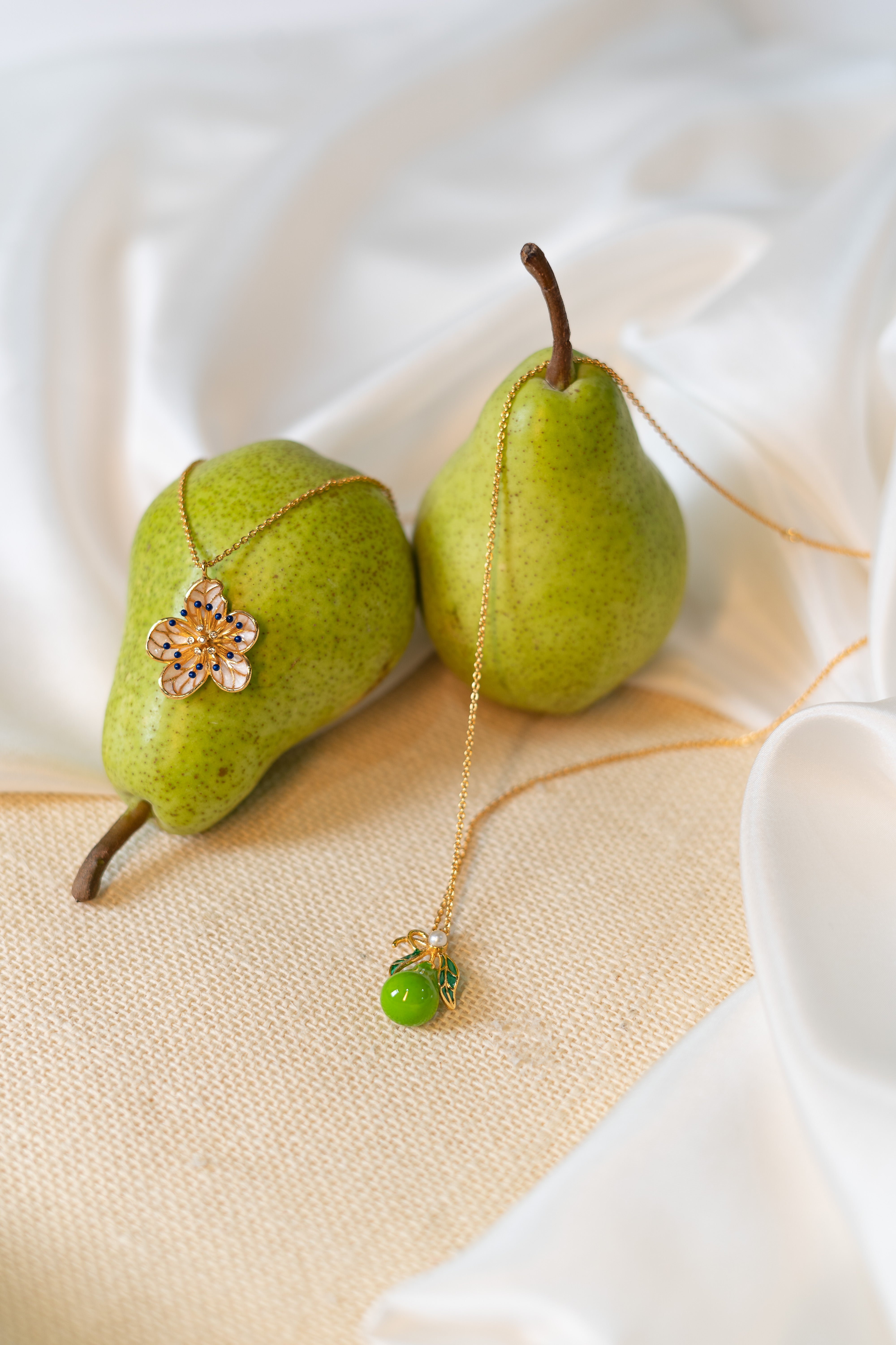 Pear Necklace