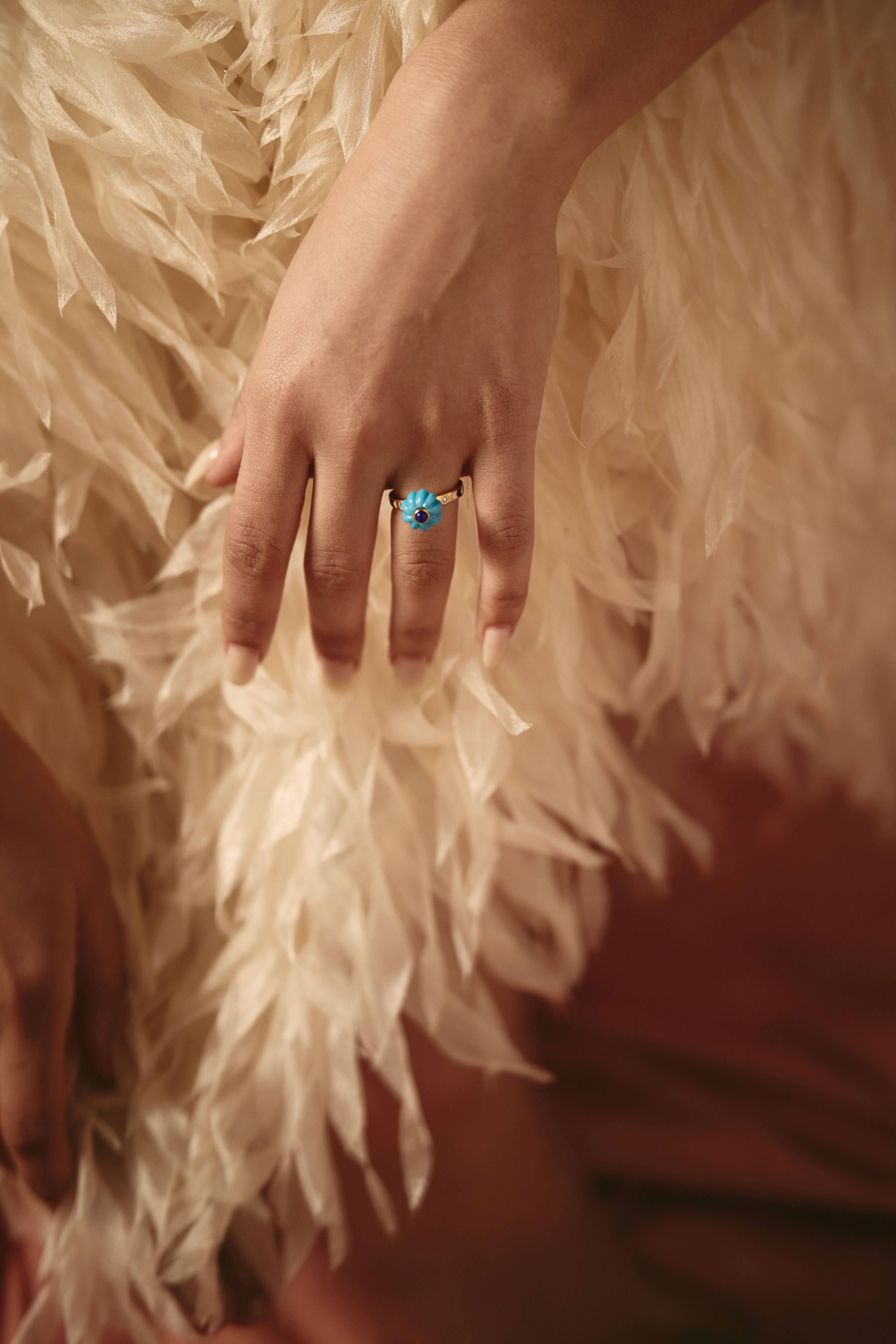 Paro Azure Bloom Ring