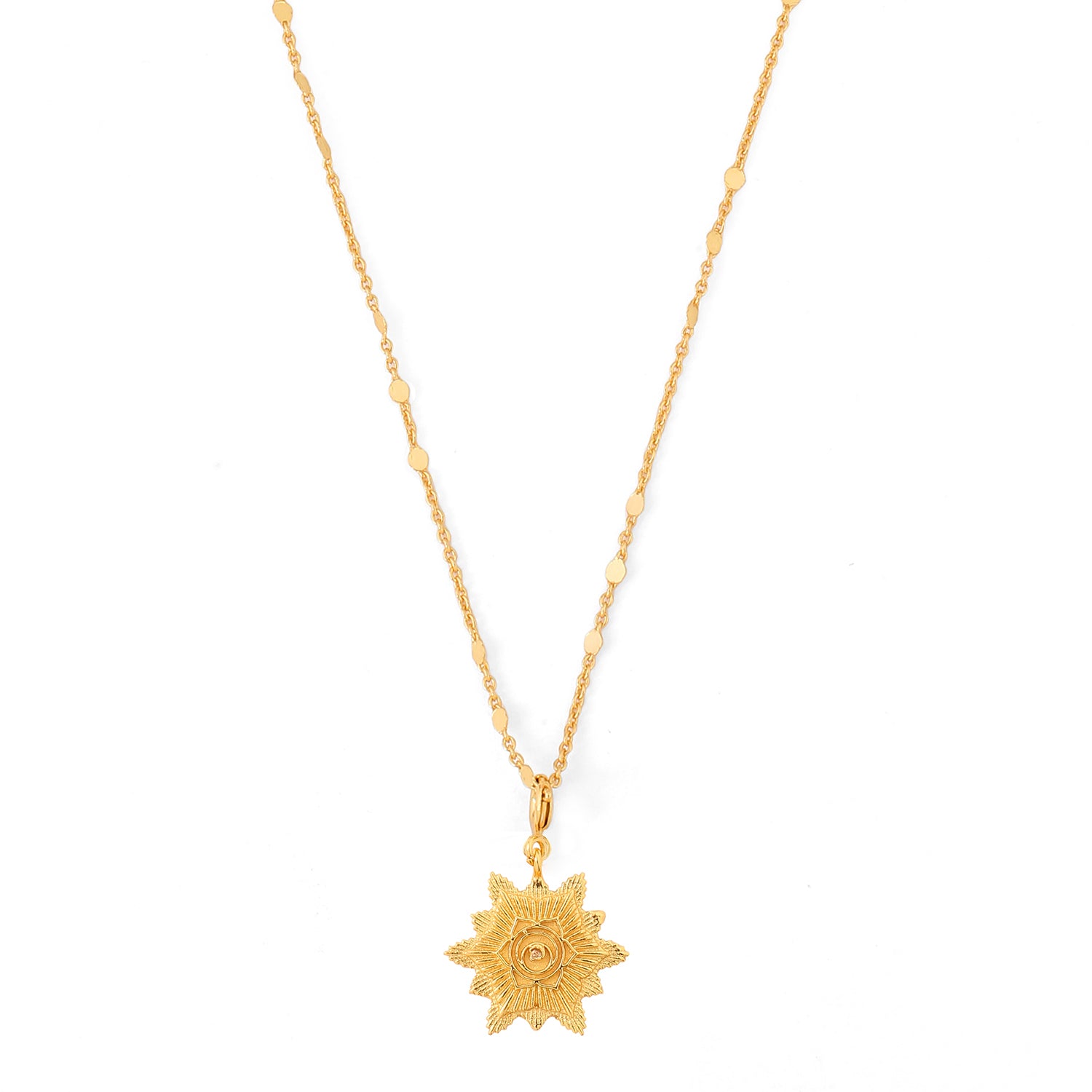 svadhisthana chakra charm necklace