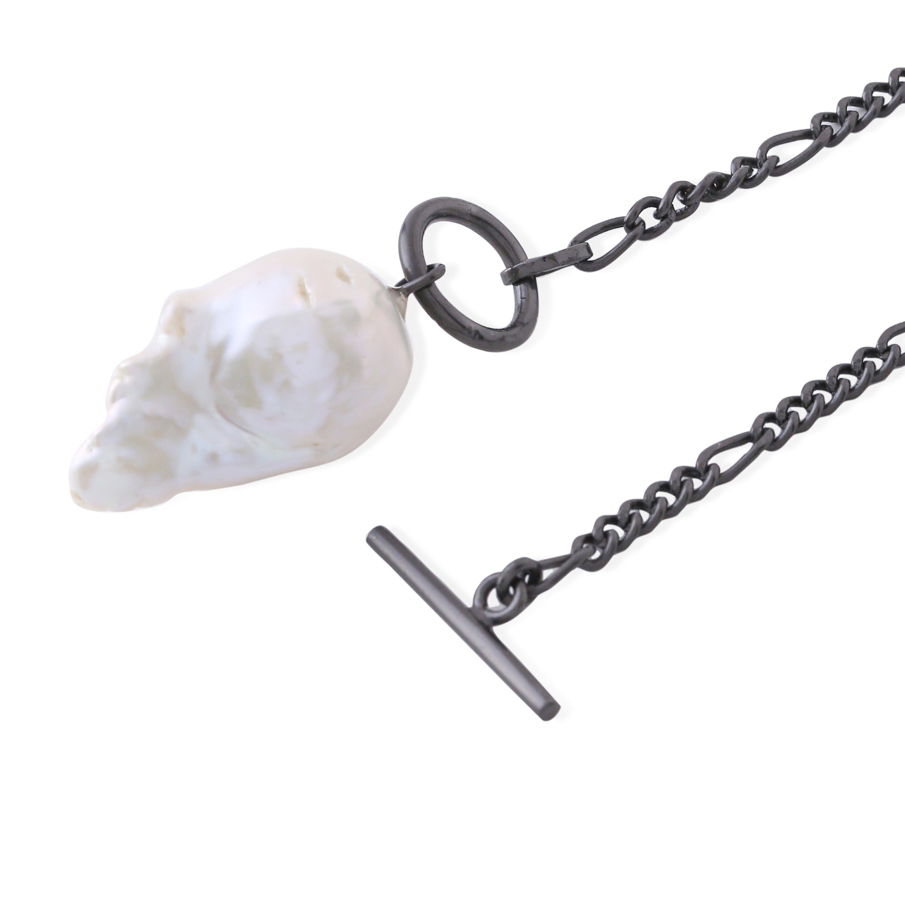 Baroque toggle - Black gold