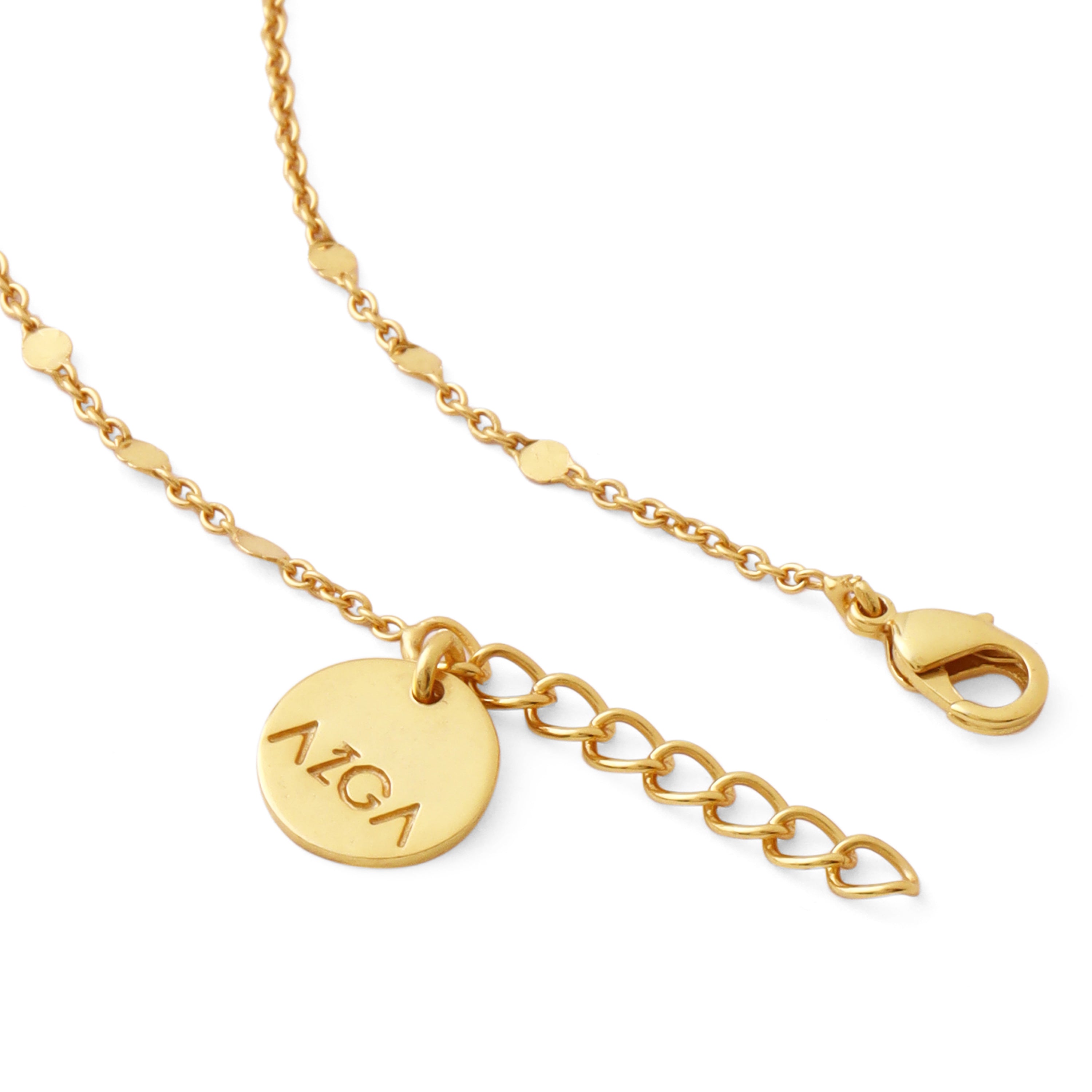 Tiny fiore neckchain - Powder blue