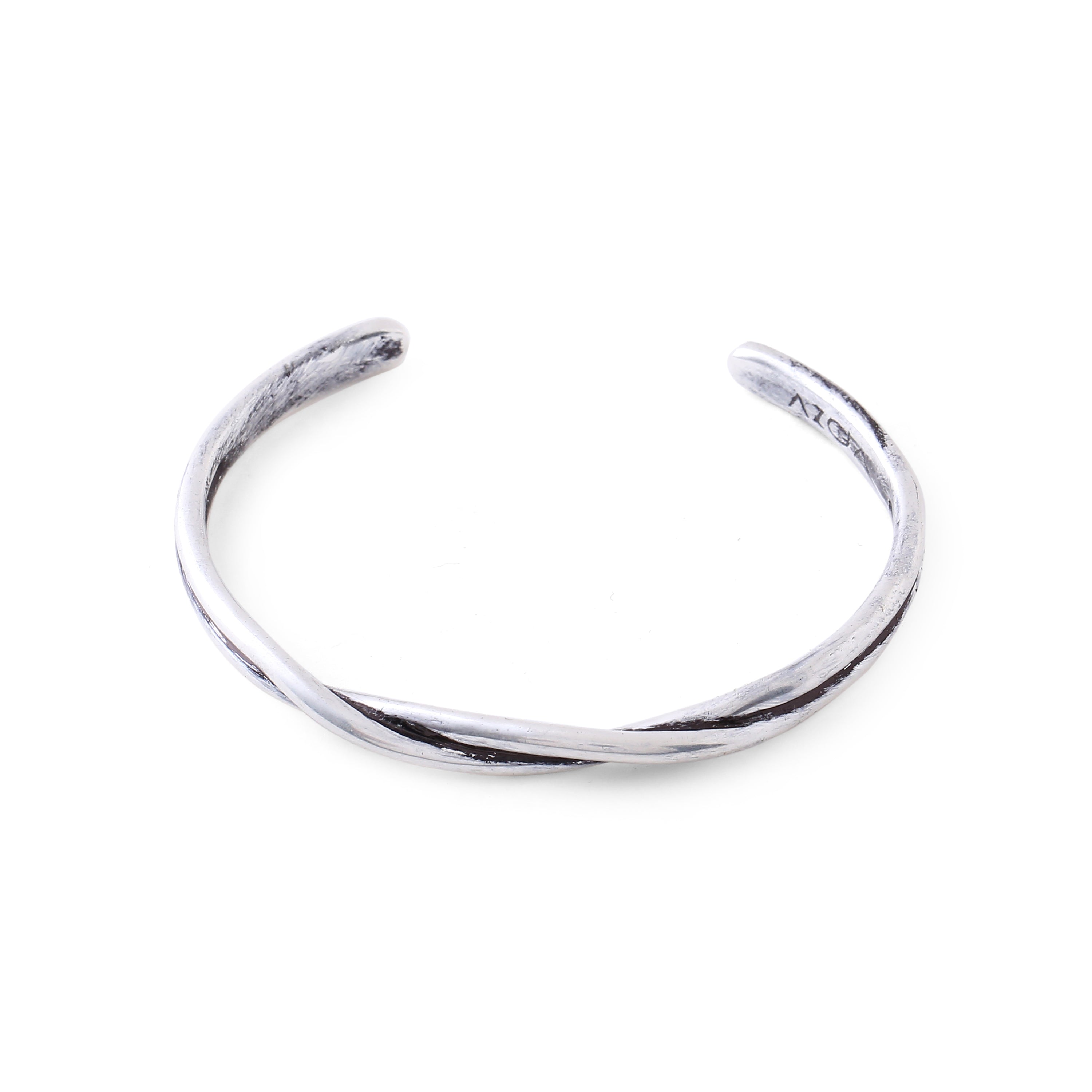 Twister Cuff - Oxidised silver