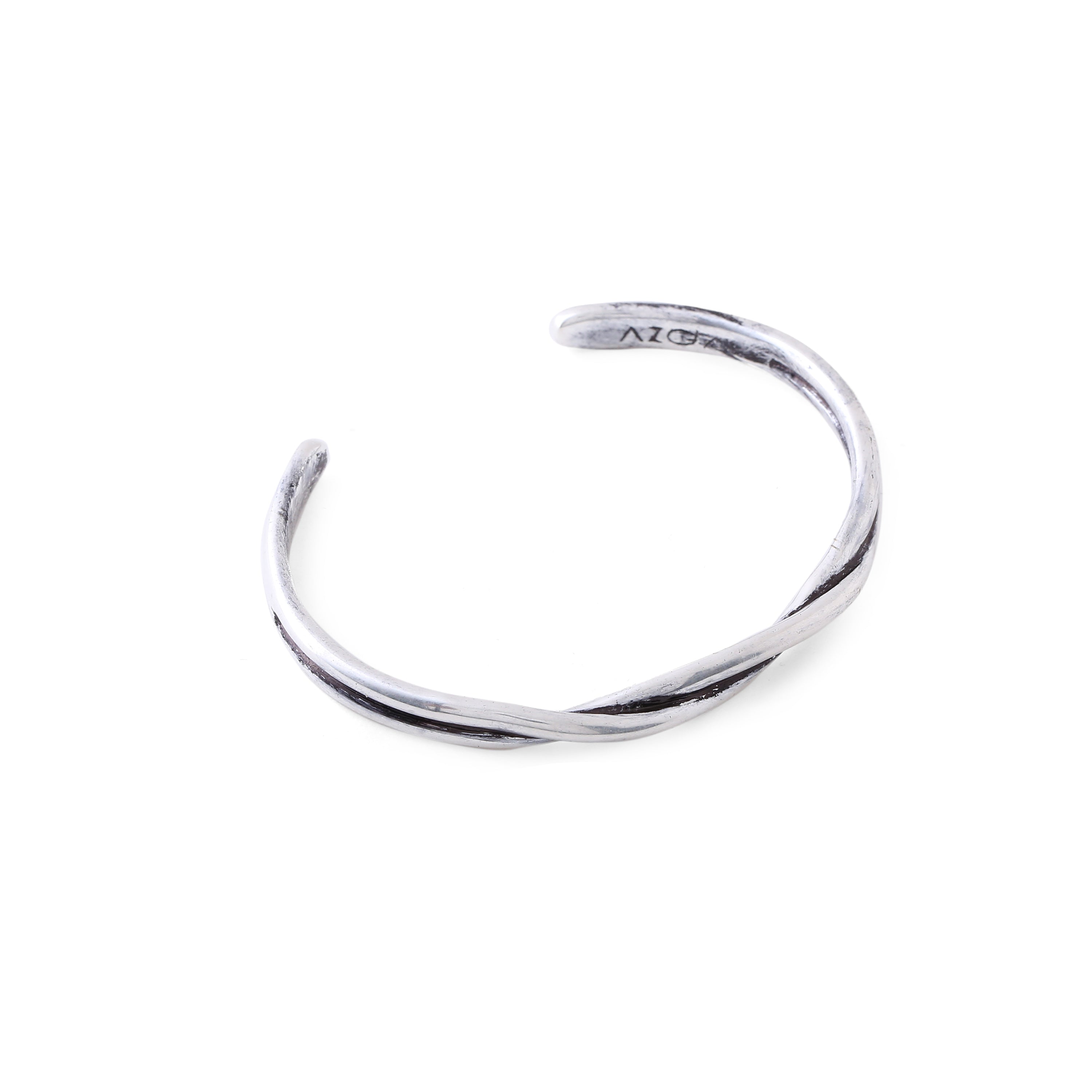 Twister Cuff - Oxidised silver