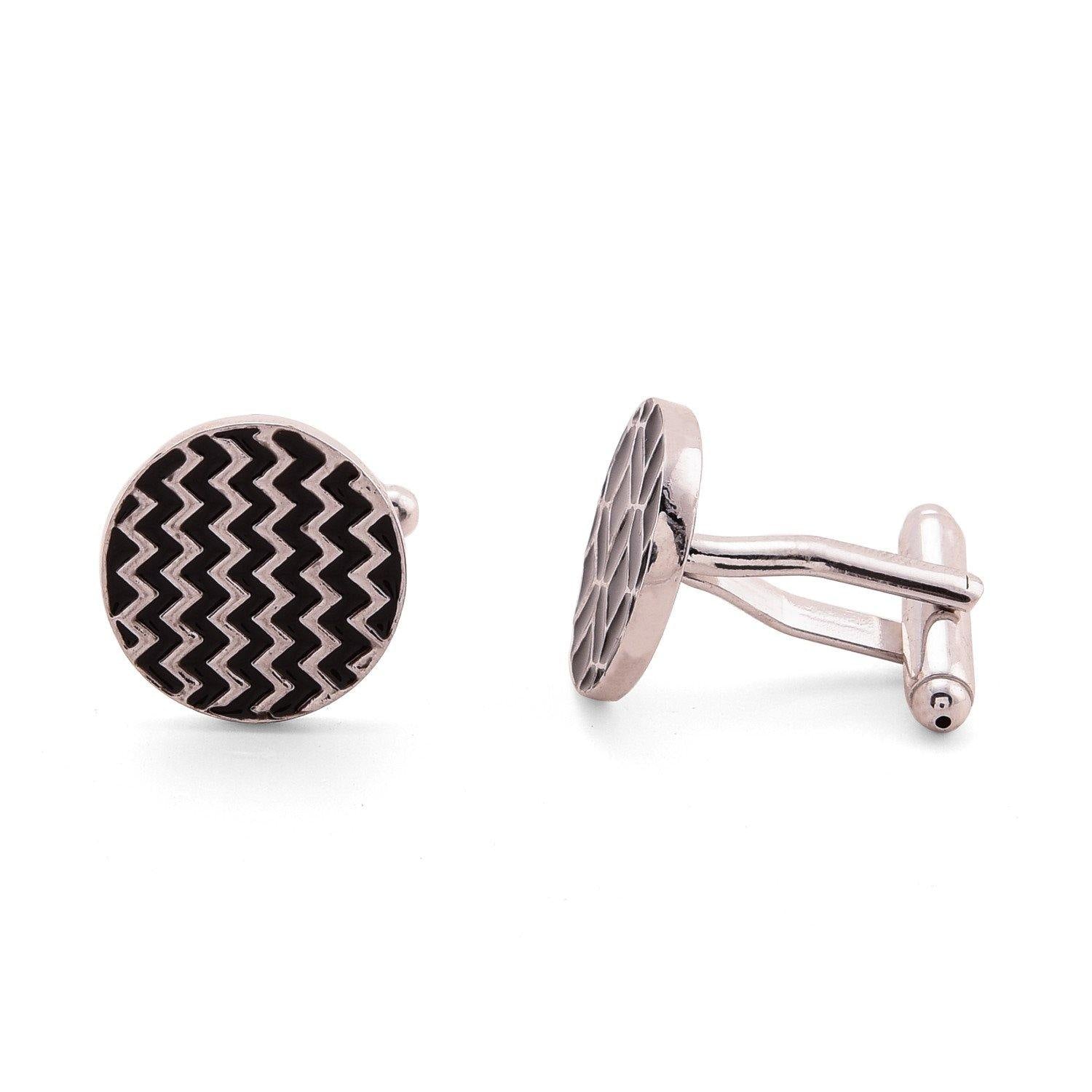 Art Deco Chevron Cufflinks - AZGA