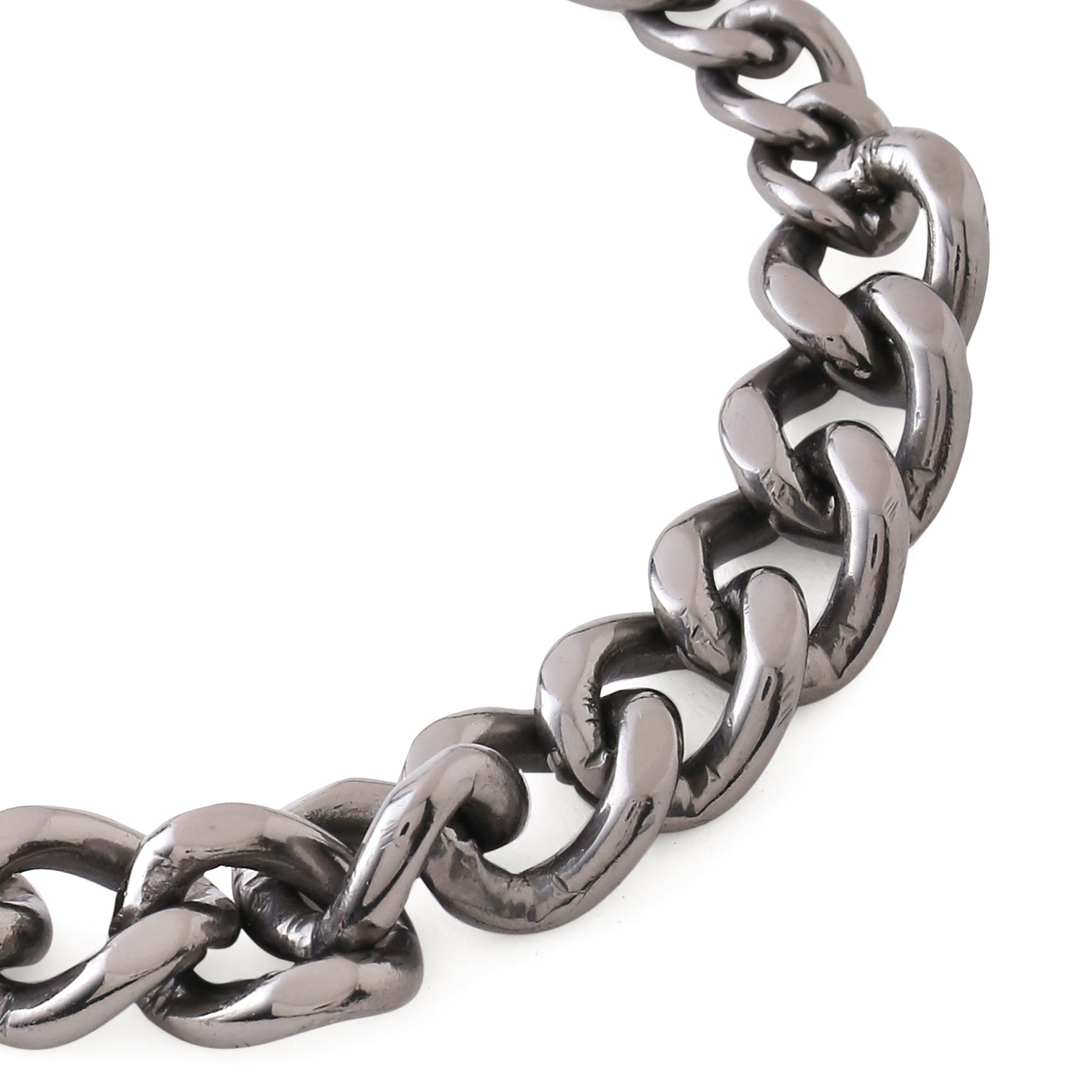 Classic Cuban toggle bracelet - Black Gold