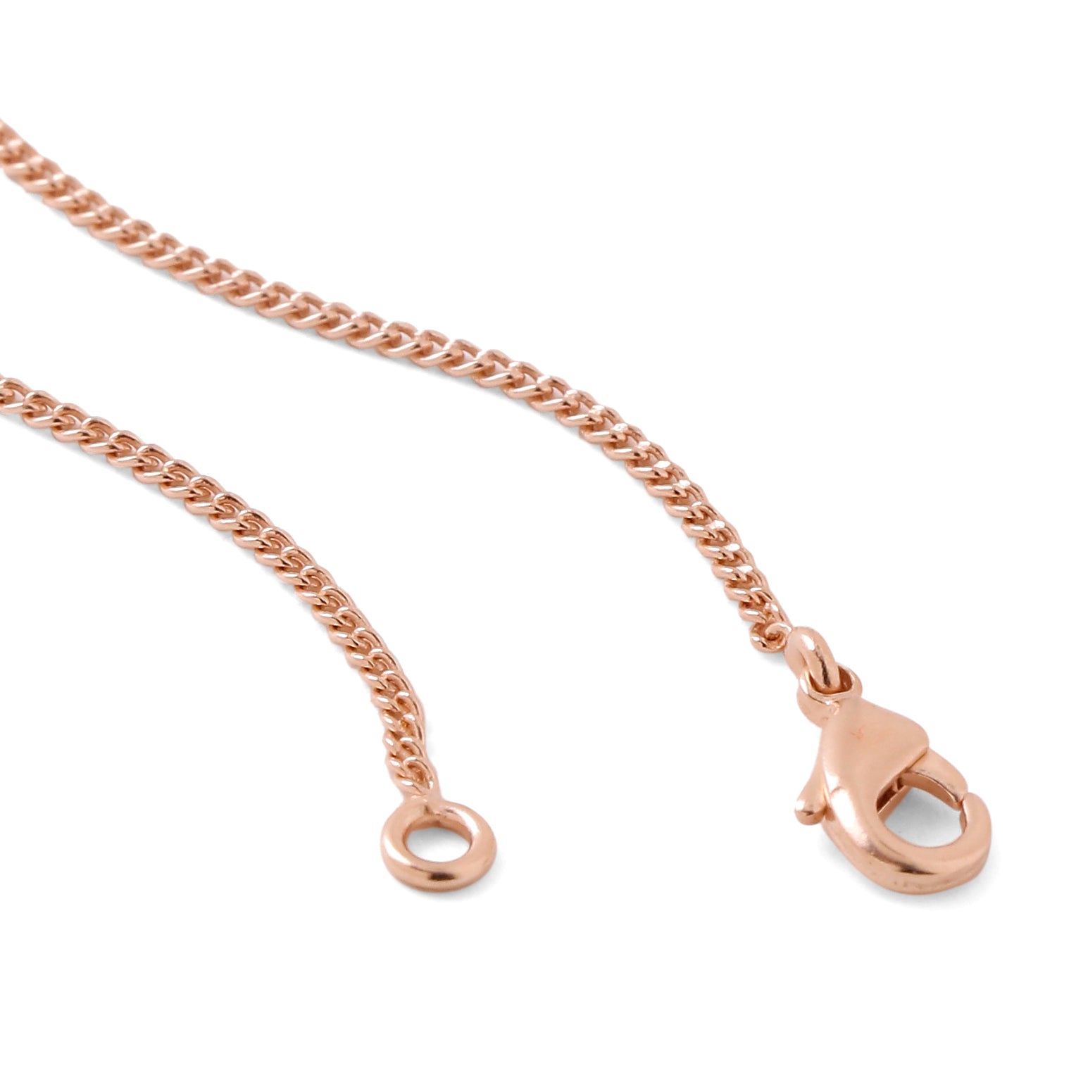 Hamsa Hand Neck Chain - Rose gold