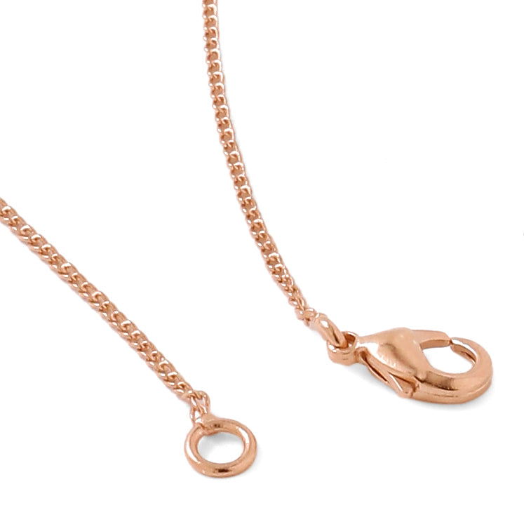 Heart Eye Neck Chain - Rose Gold