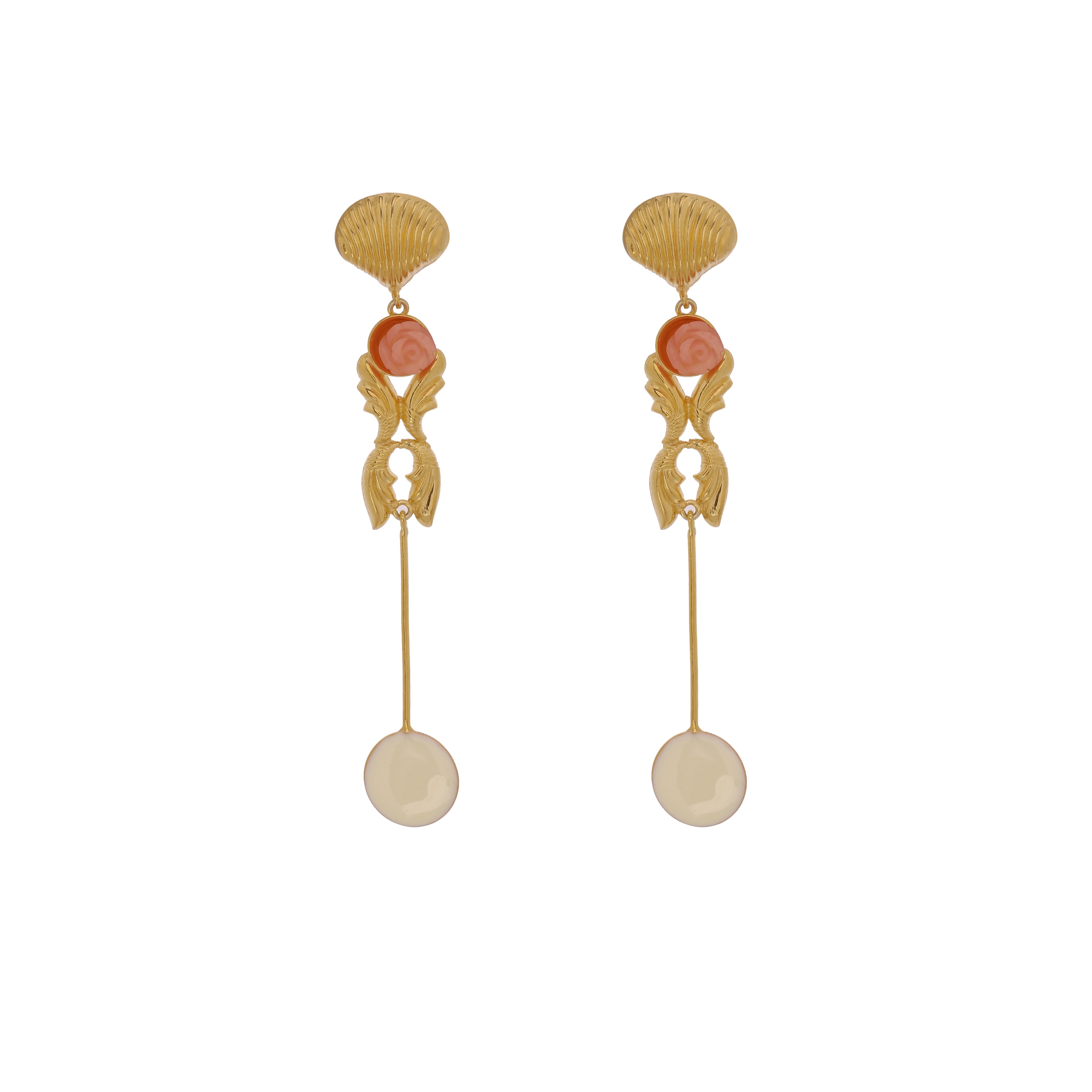 Mermaid earrings
