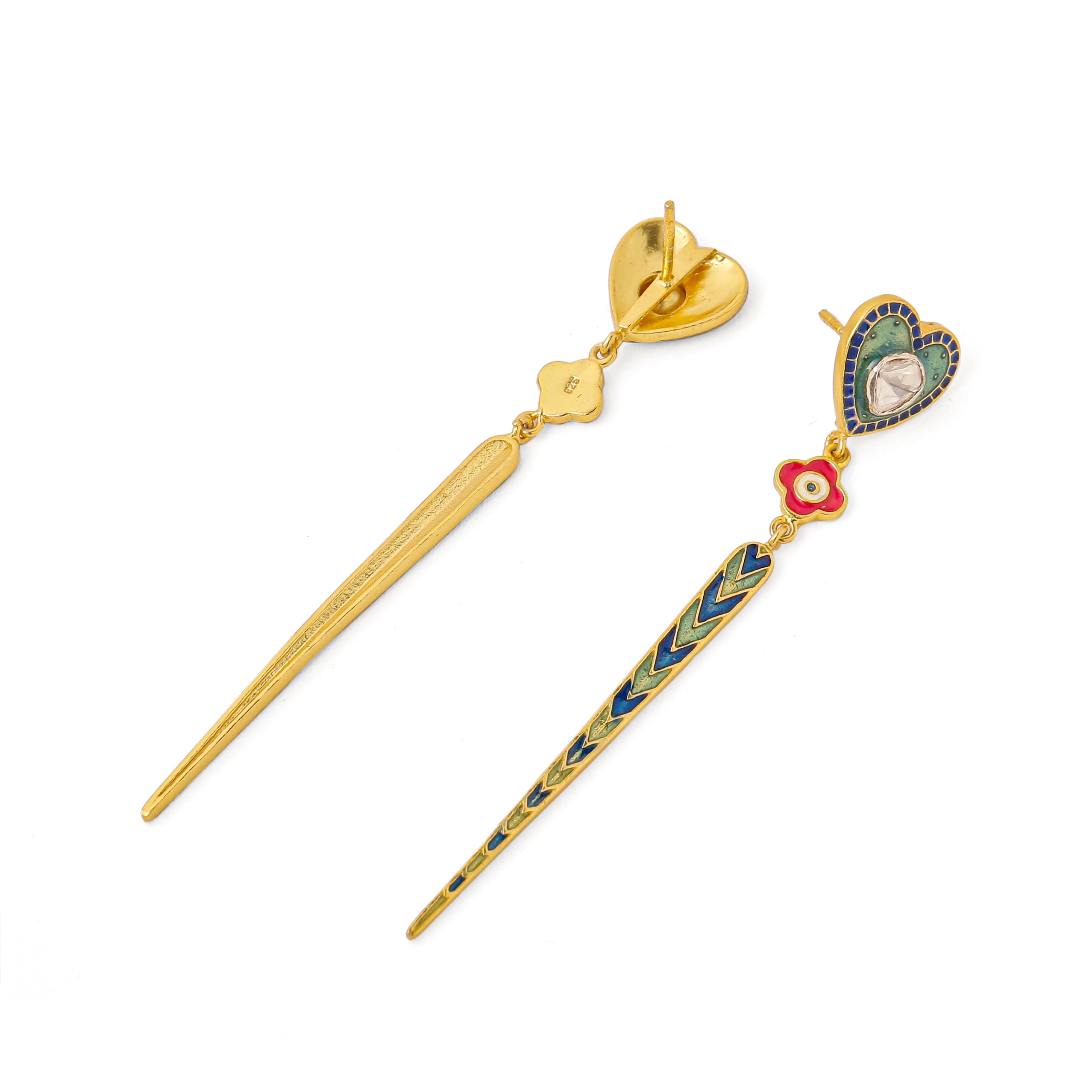 Dil Tila Linear Earrings