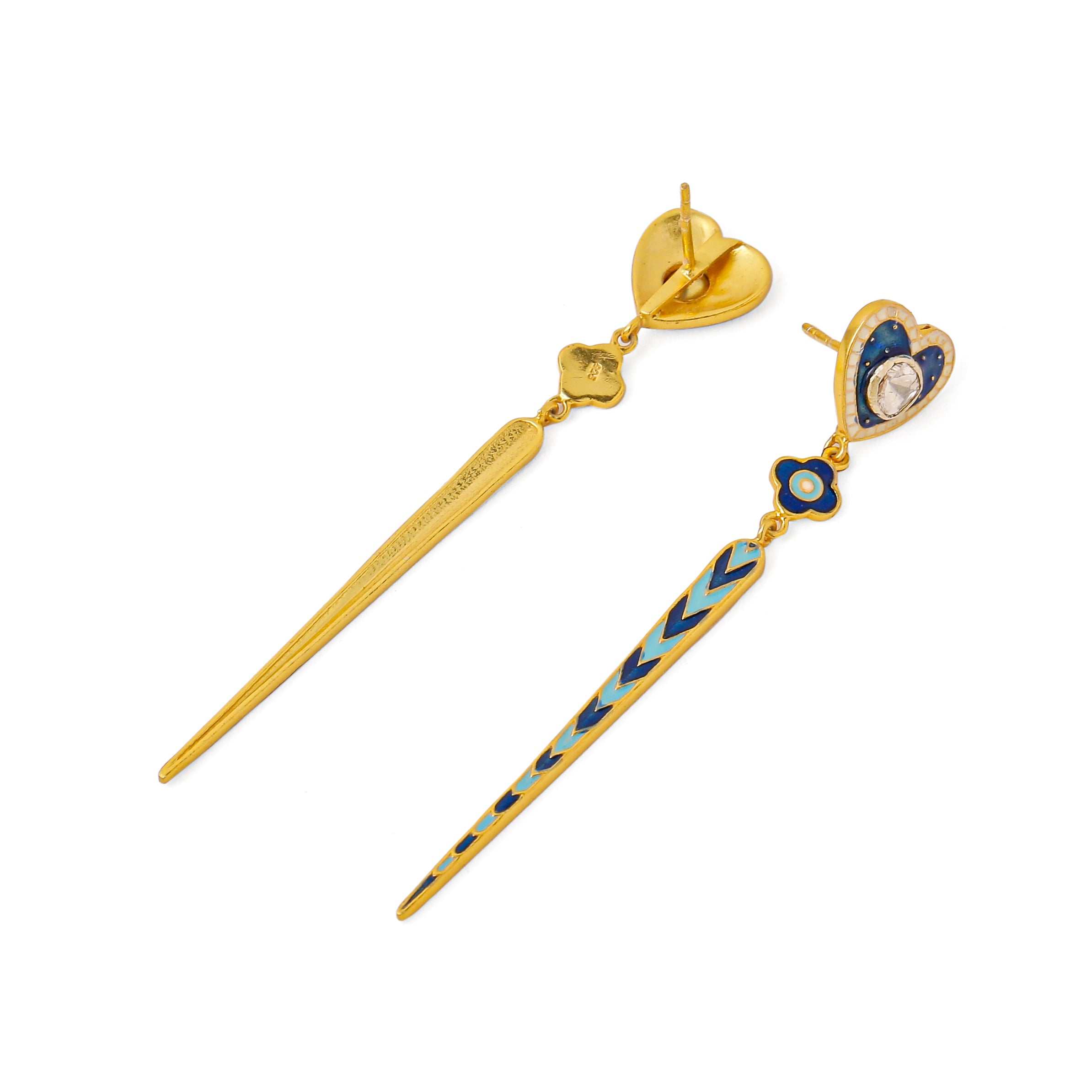 Dil Tila Linear Earrings