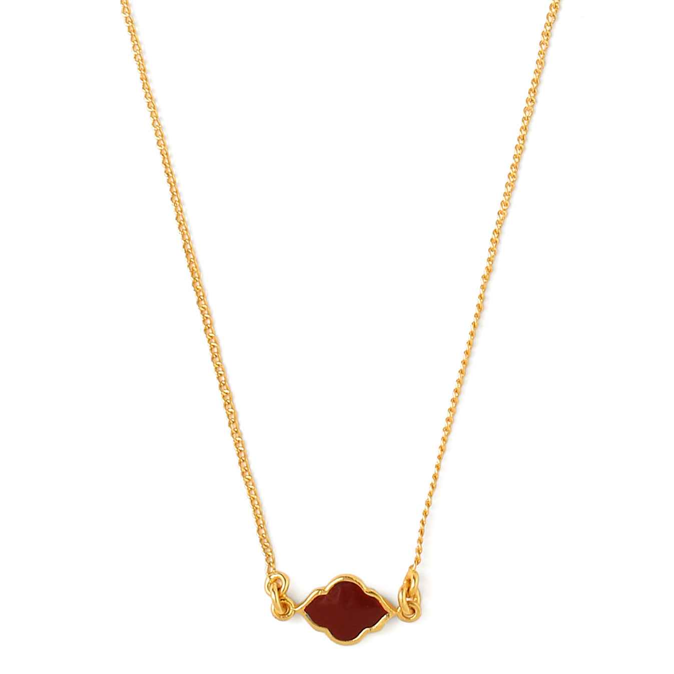 Moroccan Neck chain - Marsala Gold