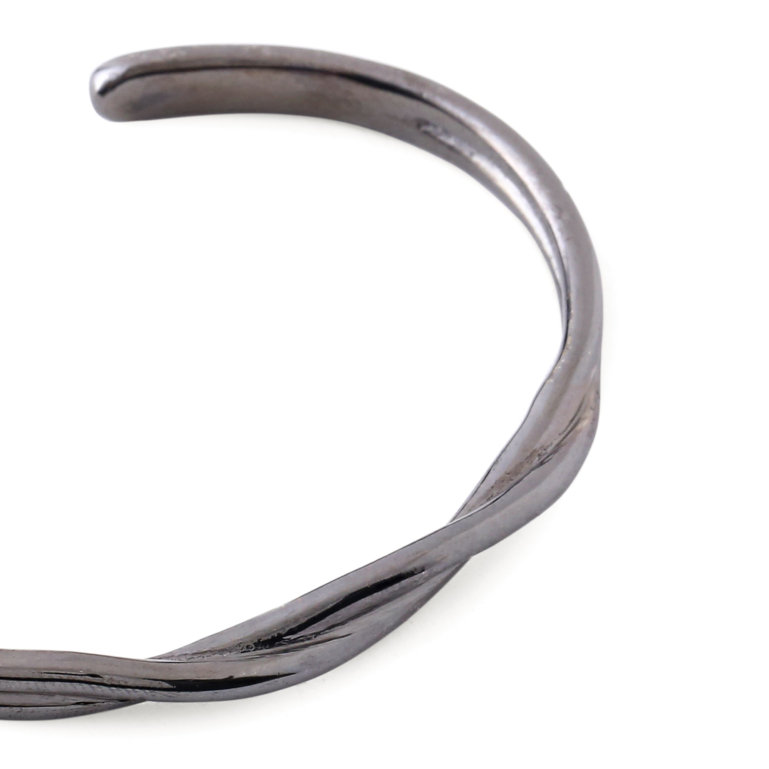 Twister Cuff - Black gold