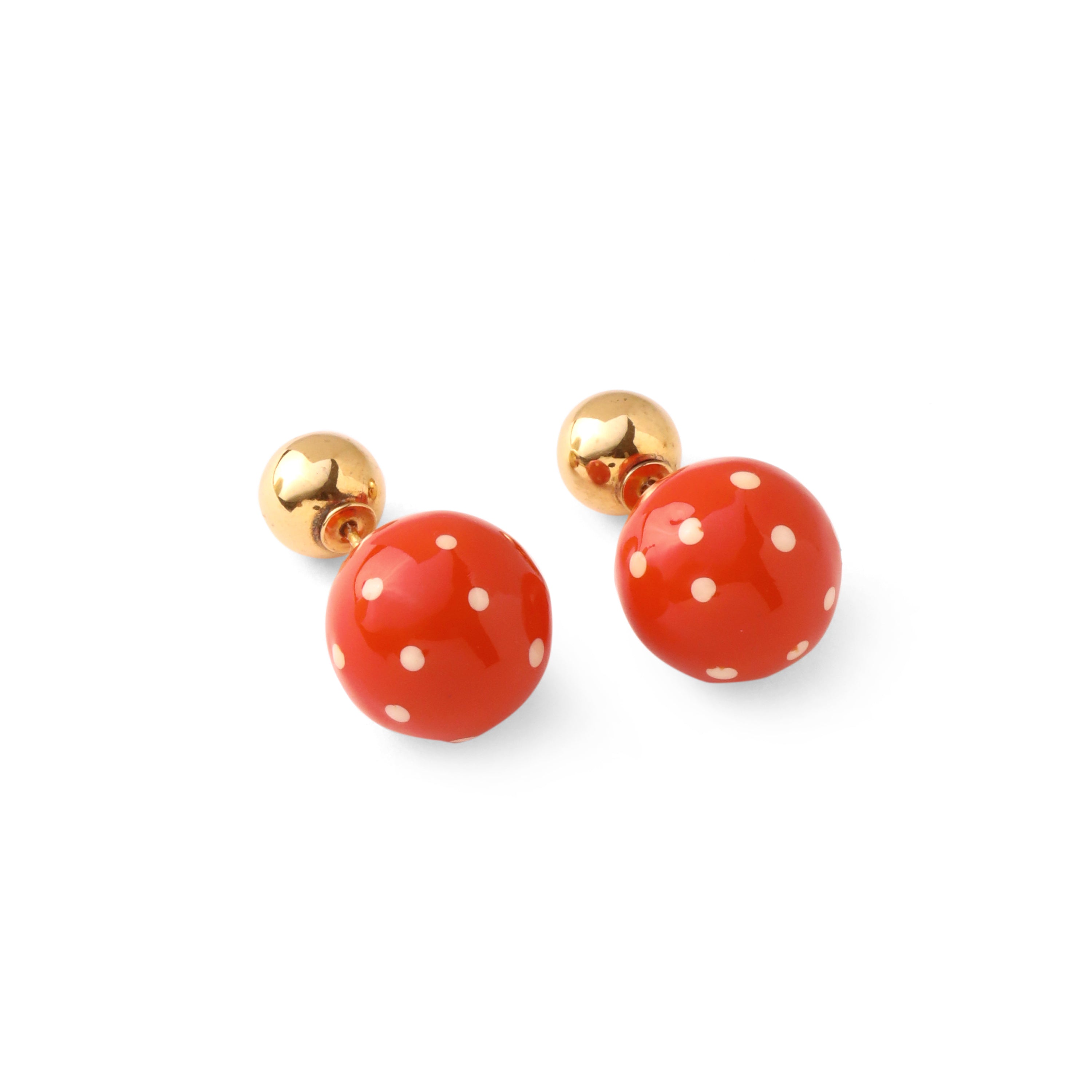 Loco Earrings - Tangerine