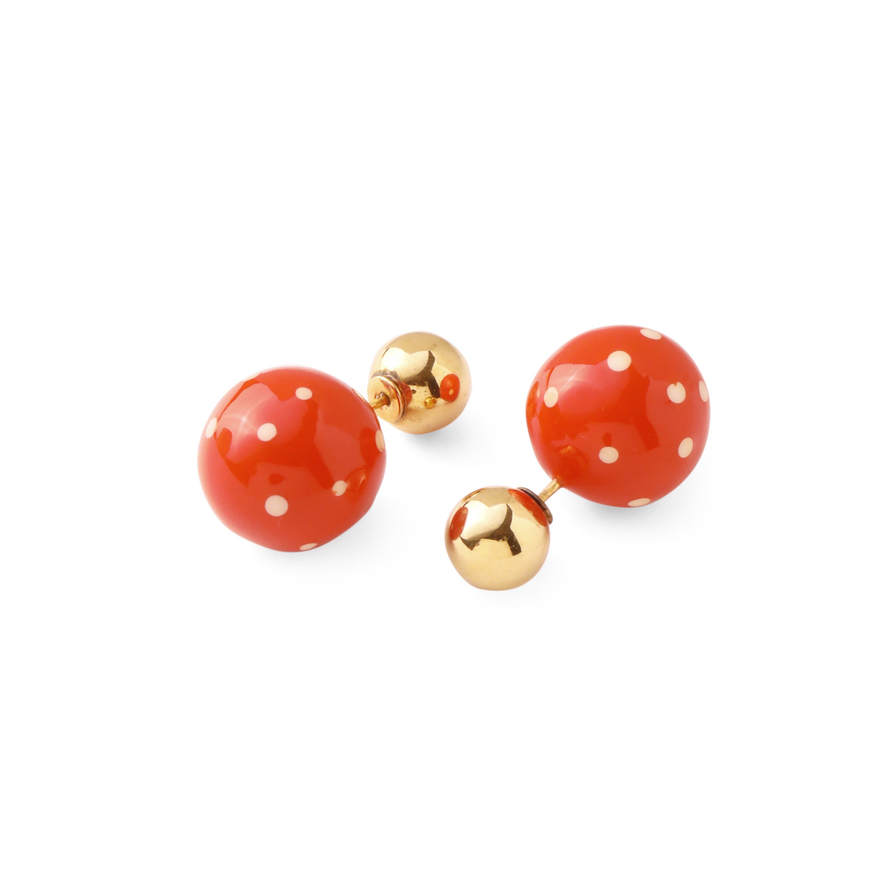 Loco Earrings - Tangerine