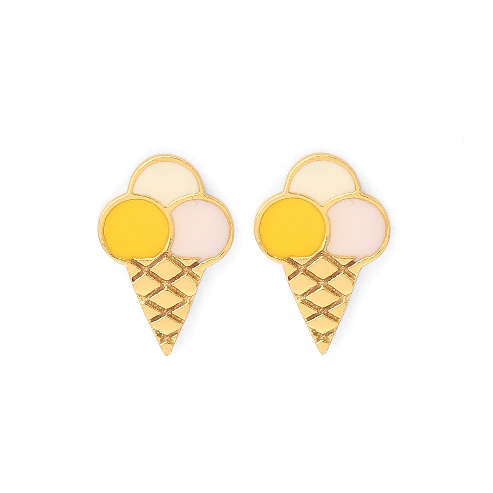 Ice cream Ear studs