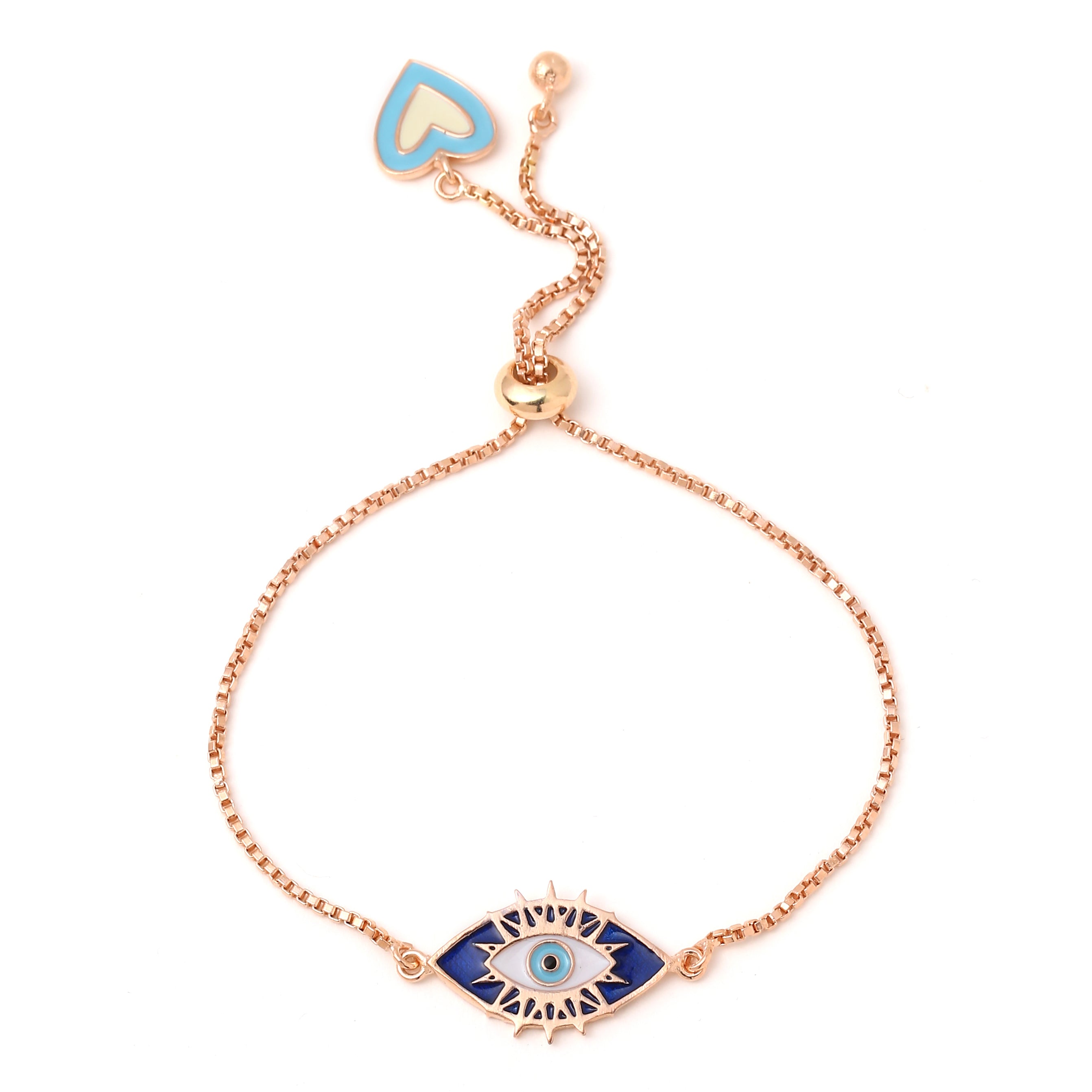 Drawstring Evil eye Bracelet