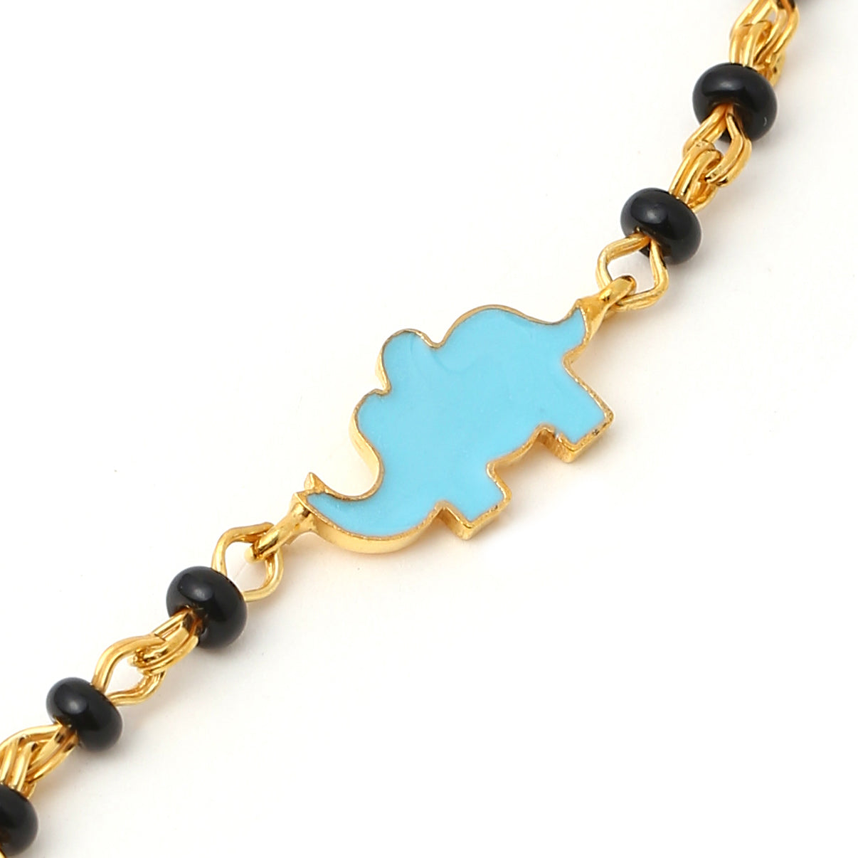 Sterling Silver Elephant Nazariya (Set of 2)