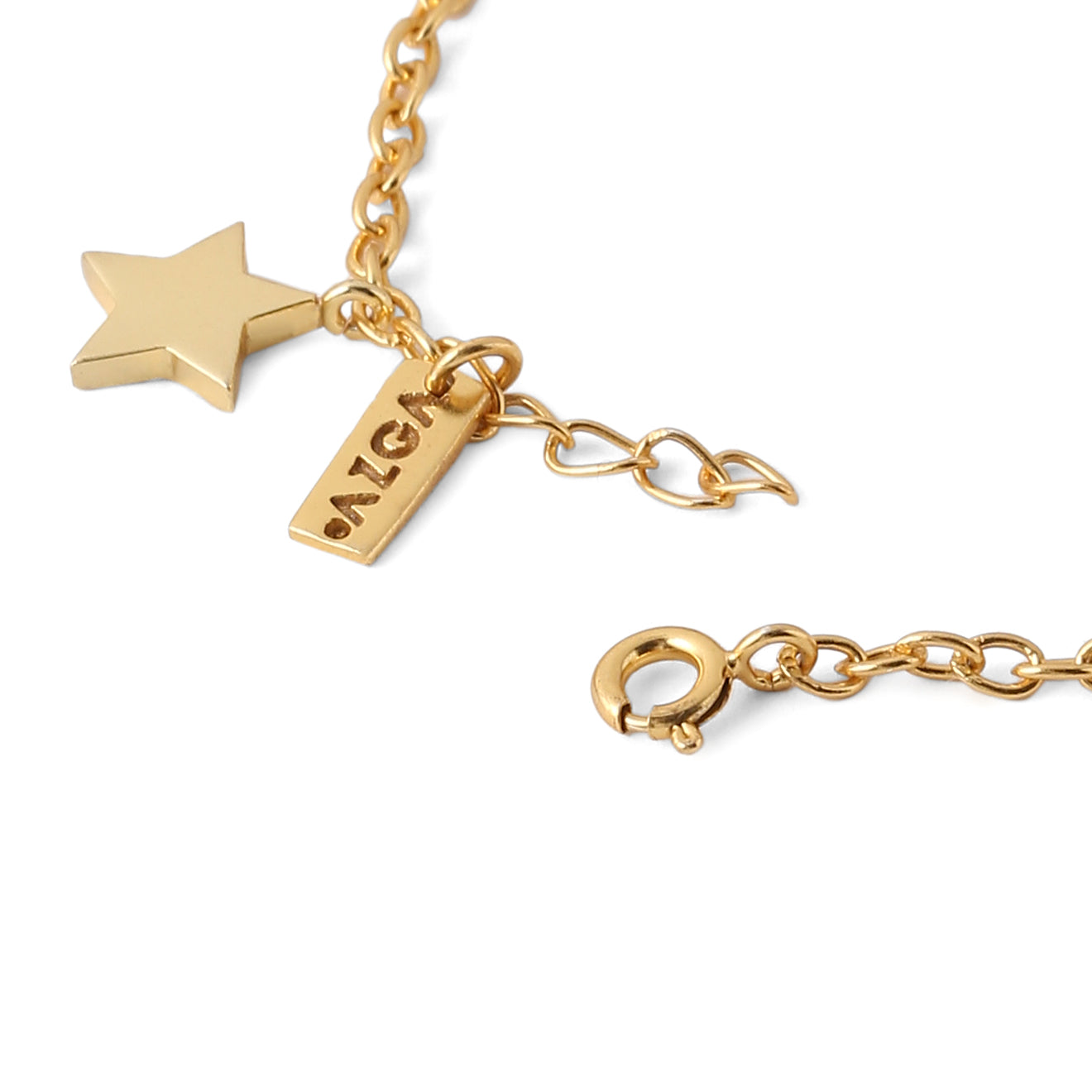 Chand tara polki personalised bracelet