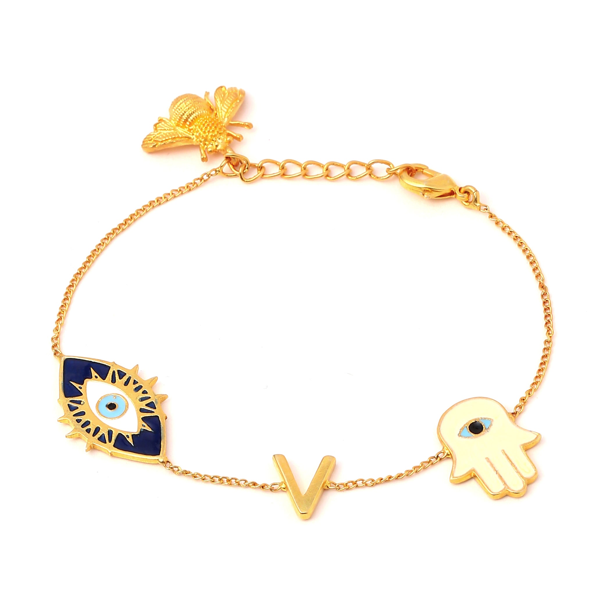 Charm Hamsa Bracelet