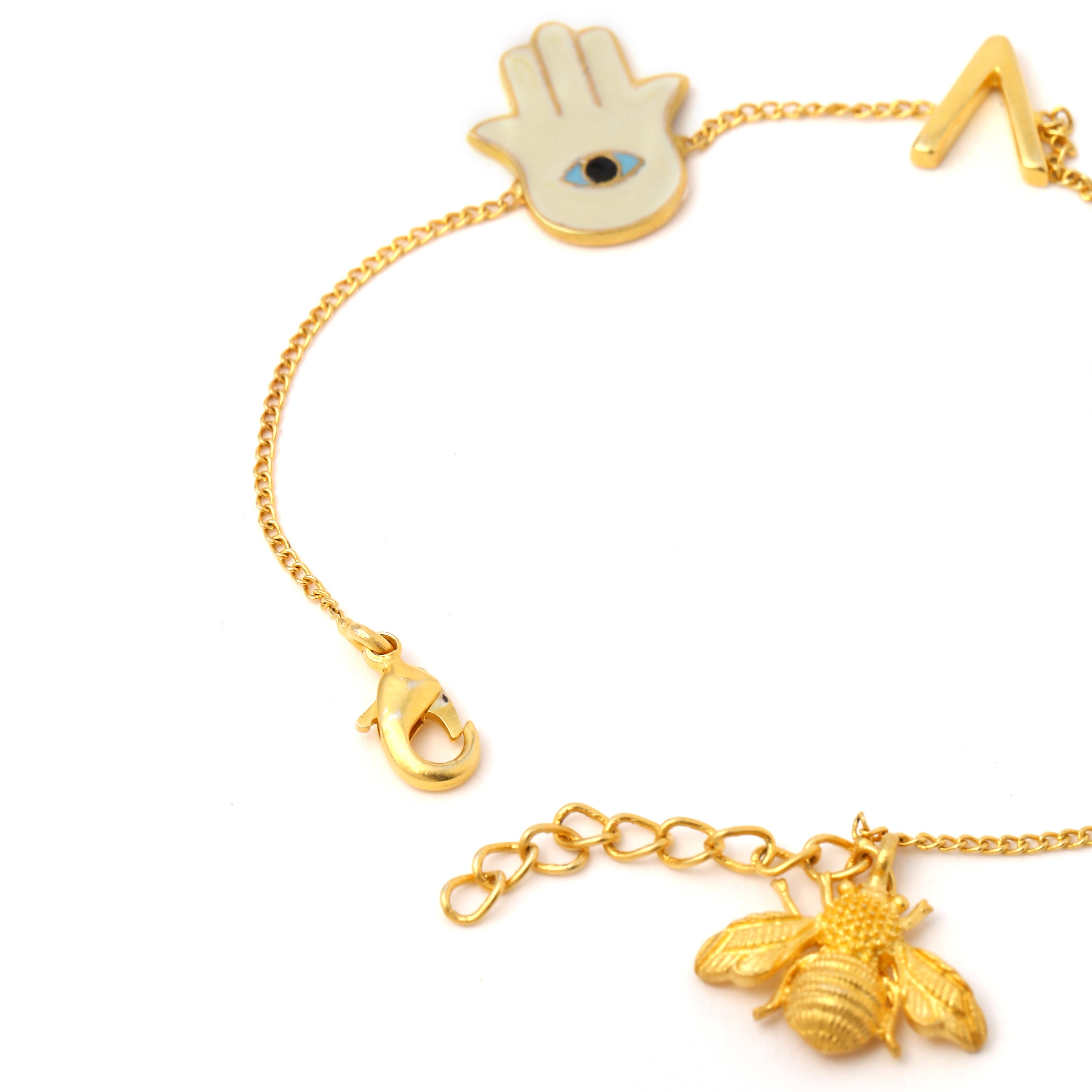 Charm Hamsa Bracelet