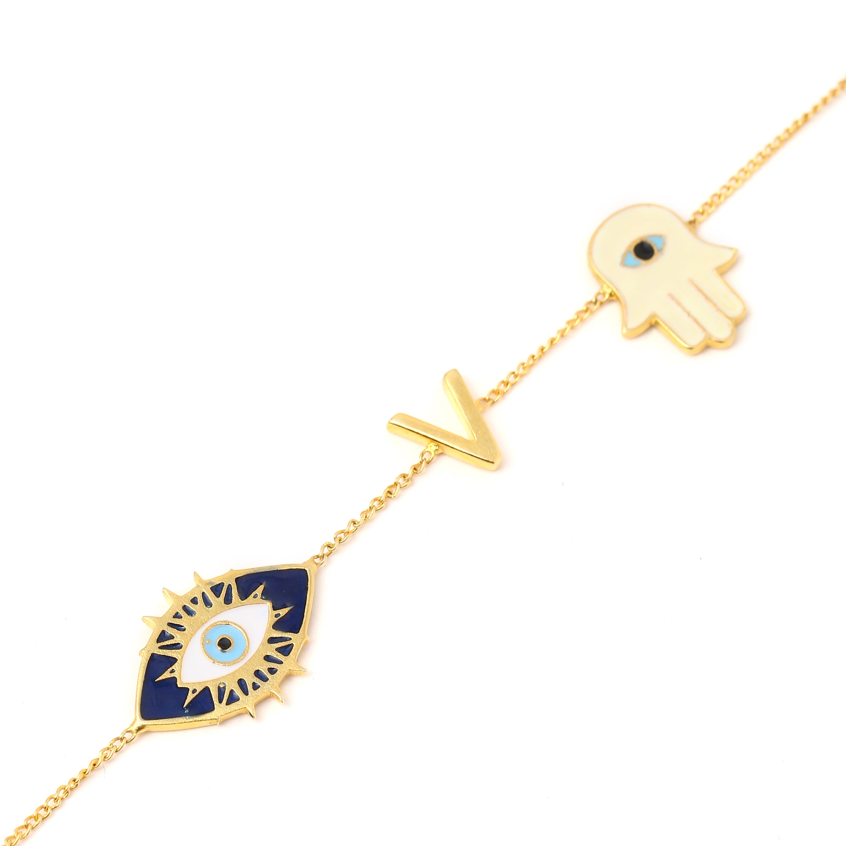 Charm Hamsa Bracelet