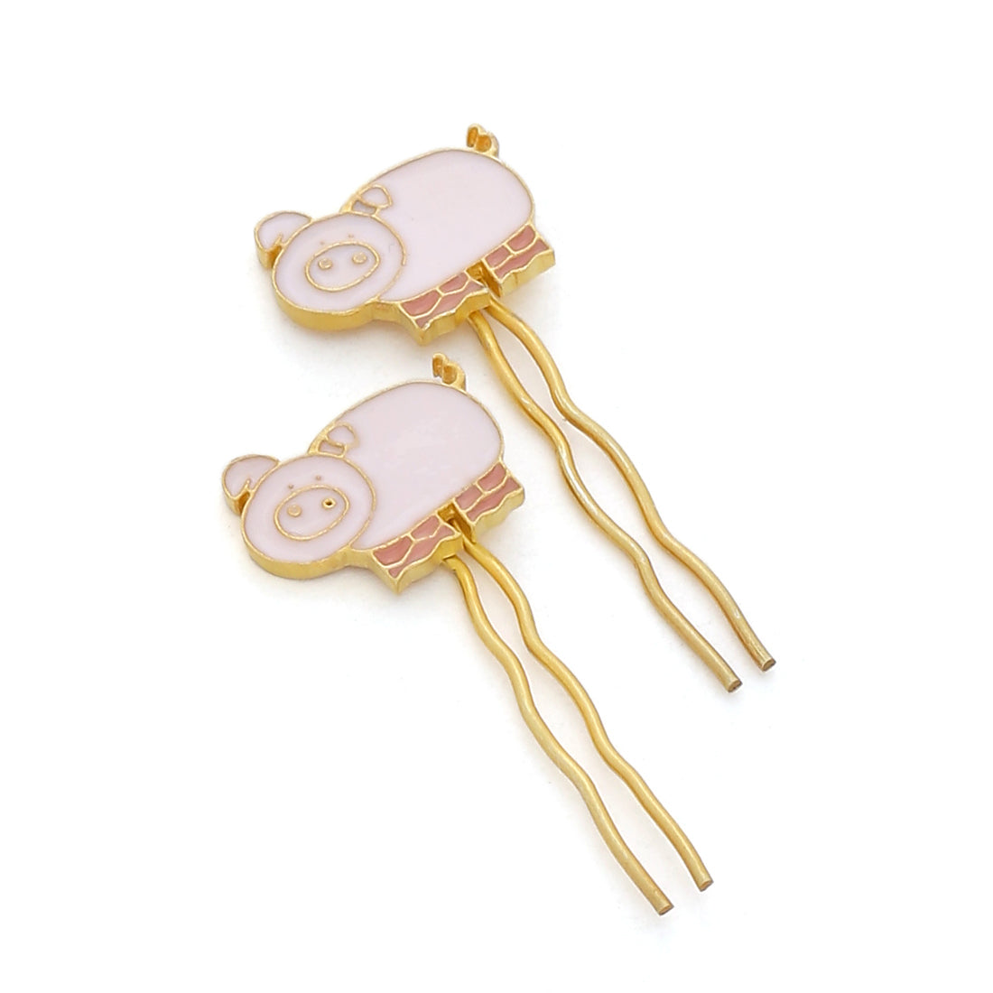 Pig hair clips