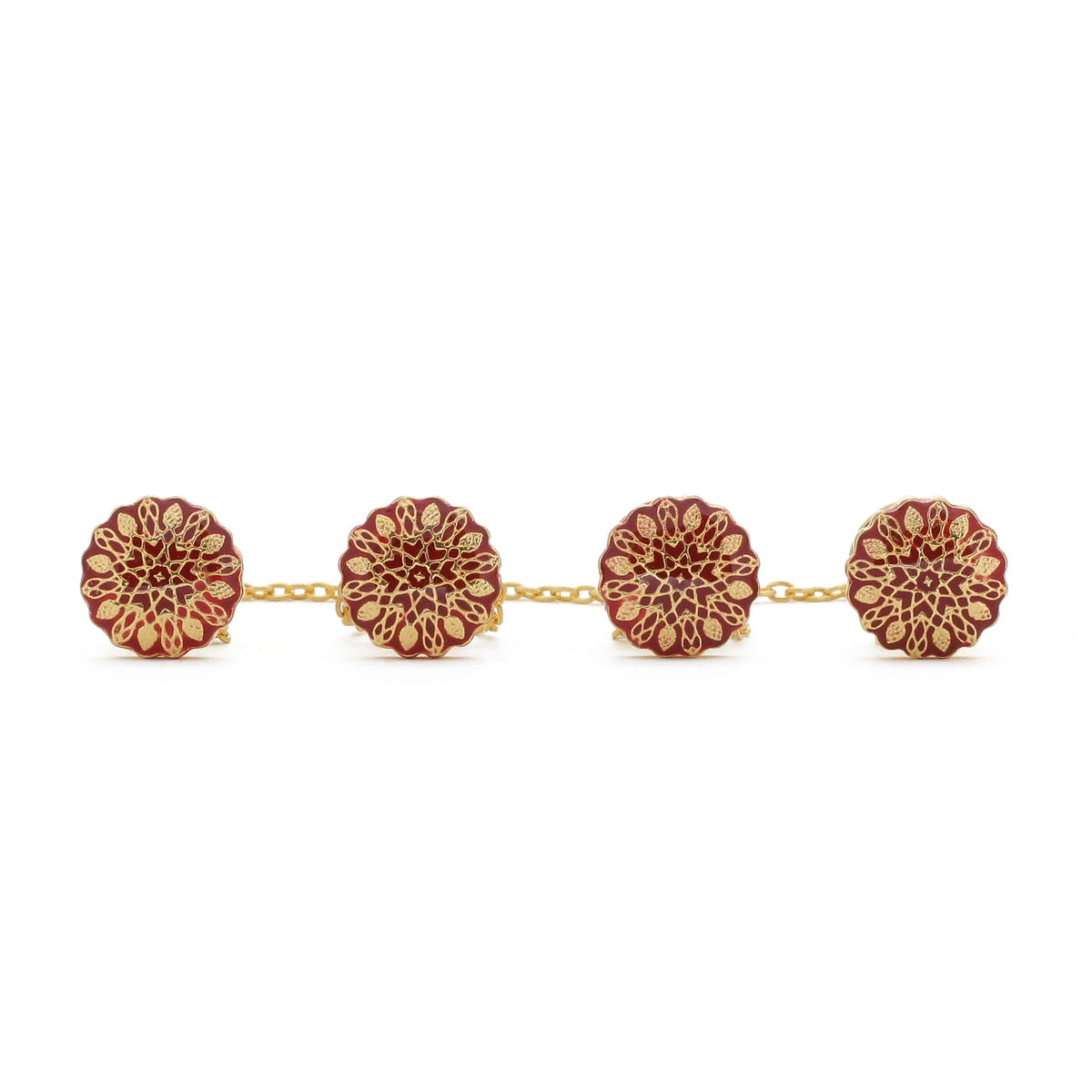 Mughal Kurta Buttons (Set of 4)