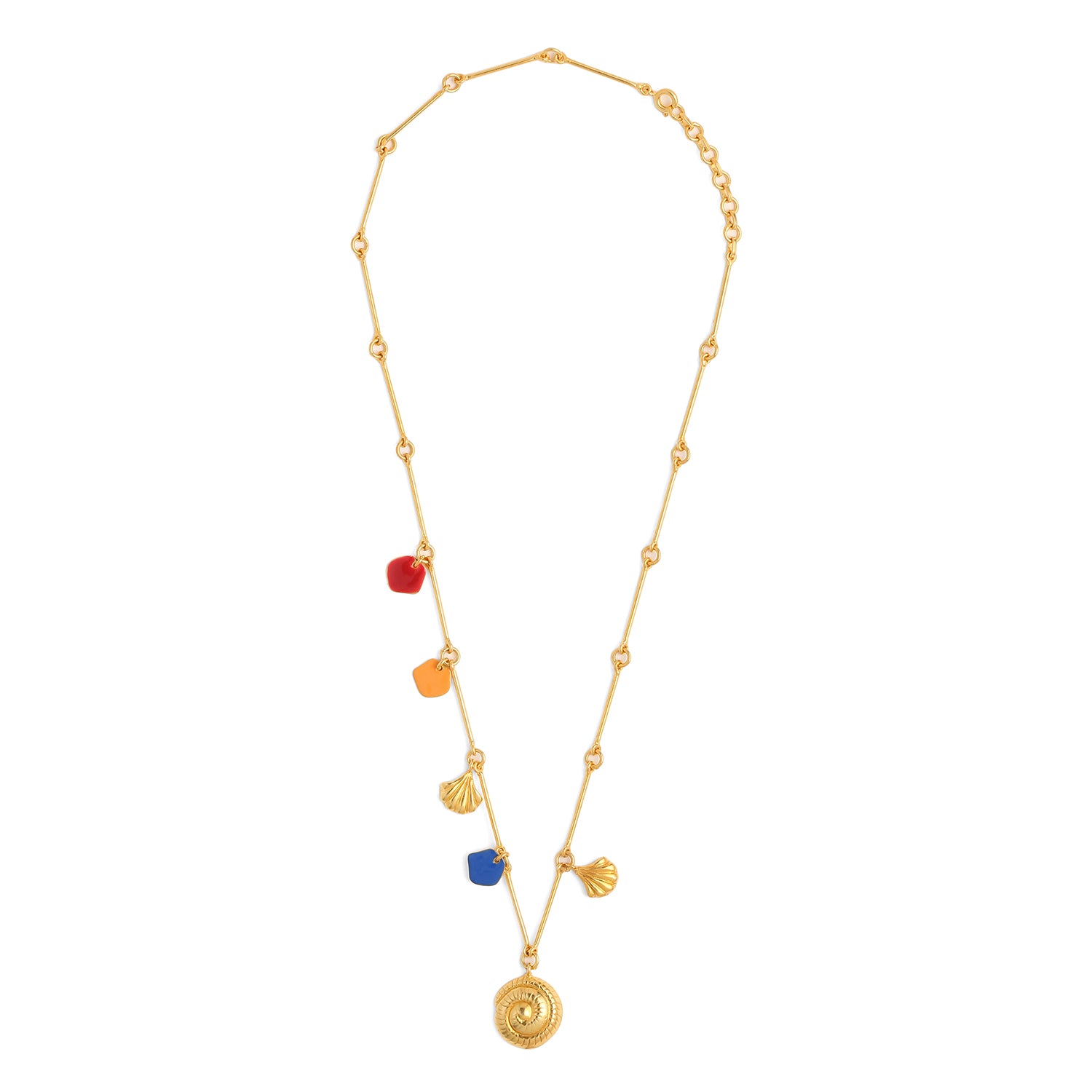 Sea shells handmade necklace