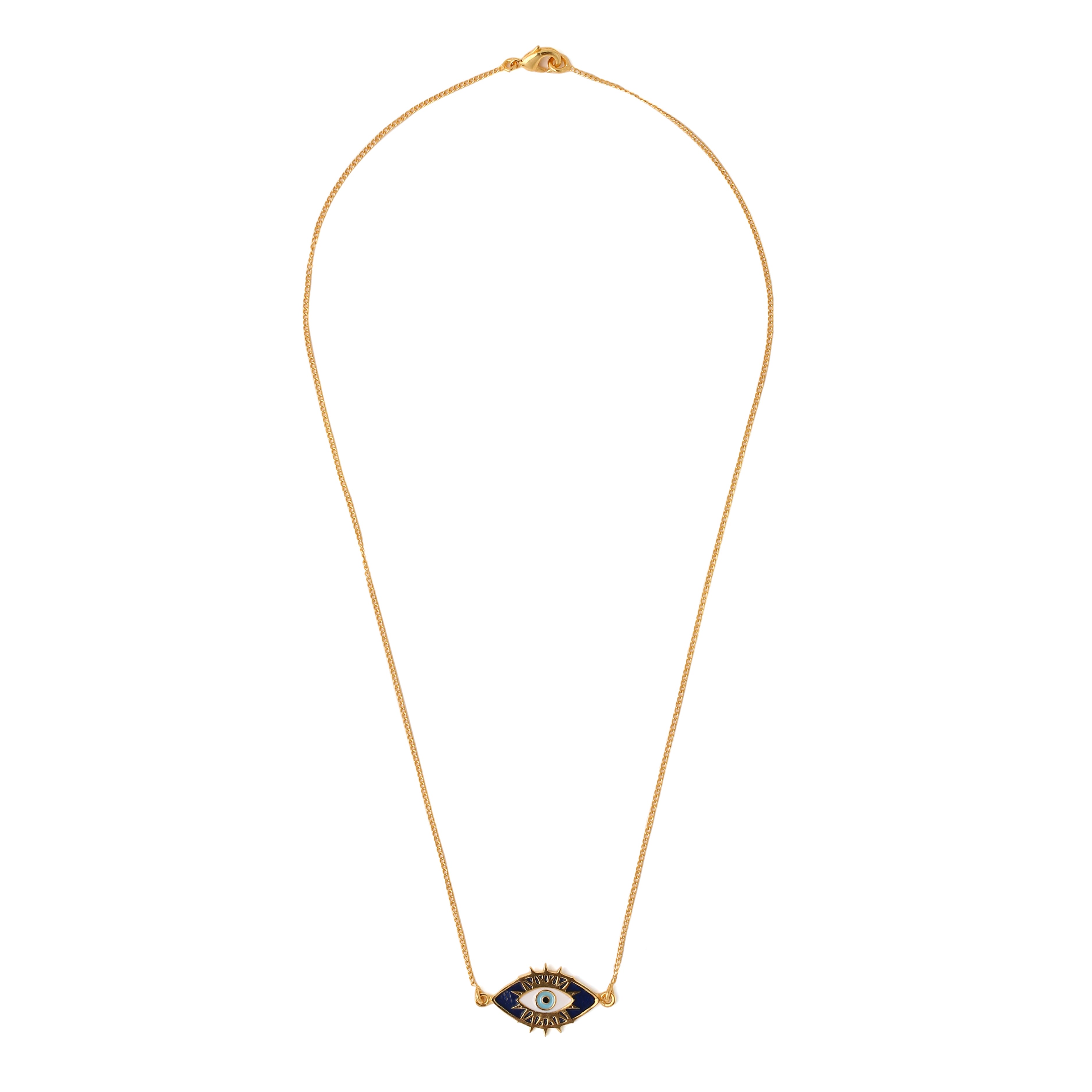 Evil Eye Neck Chain - Gold