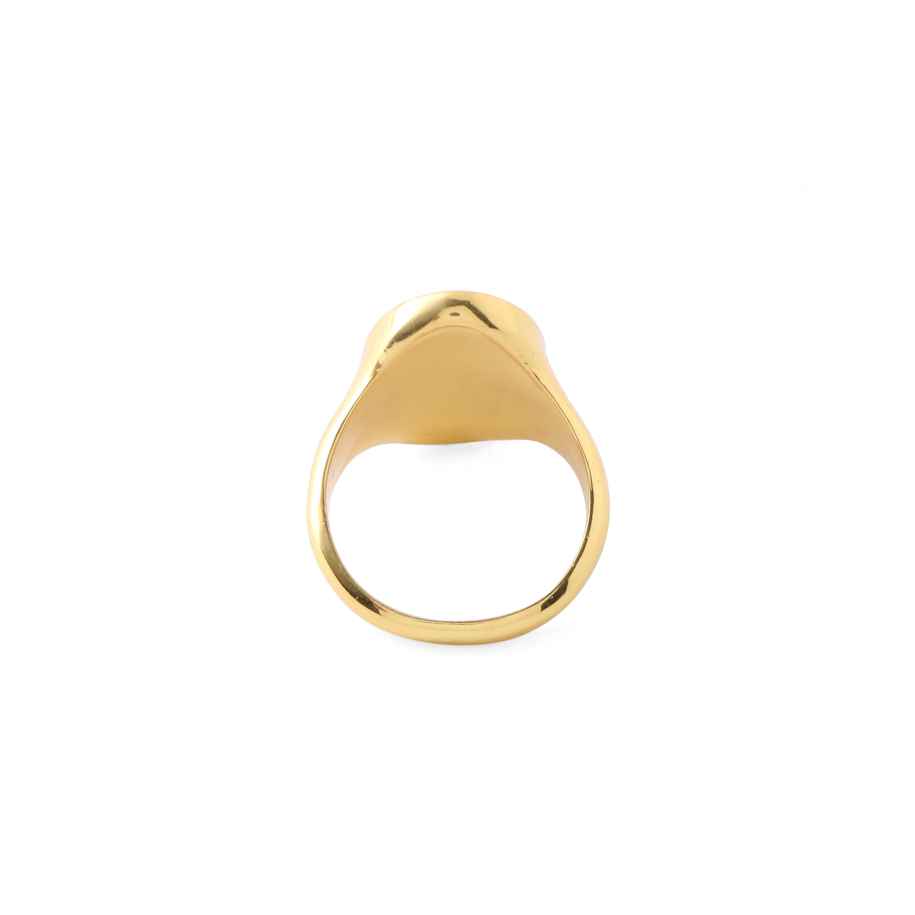 Classic Enamel Ring - Ivory