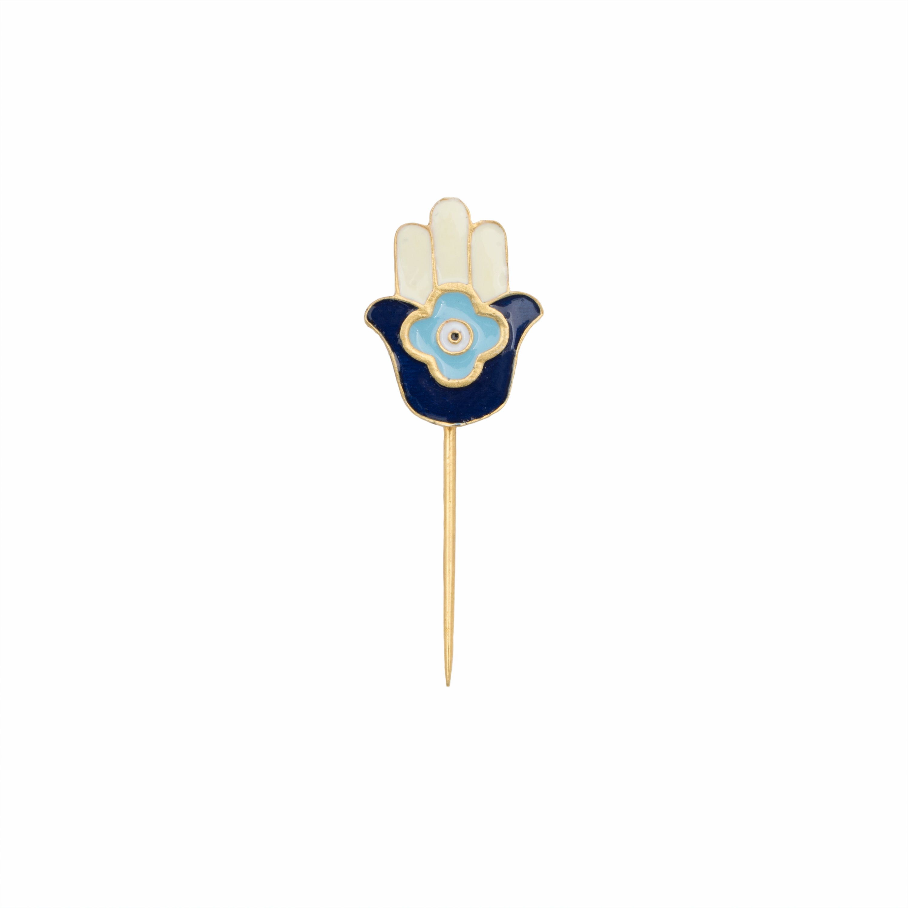 Hamsa hand Lapel Pin - AZGA