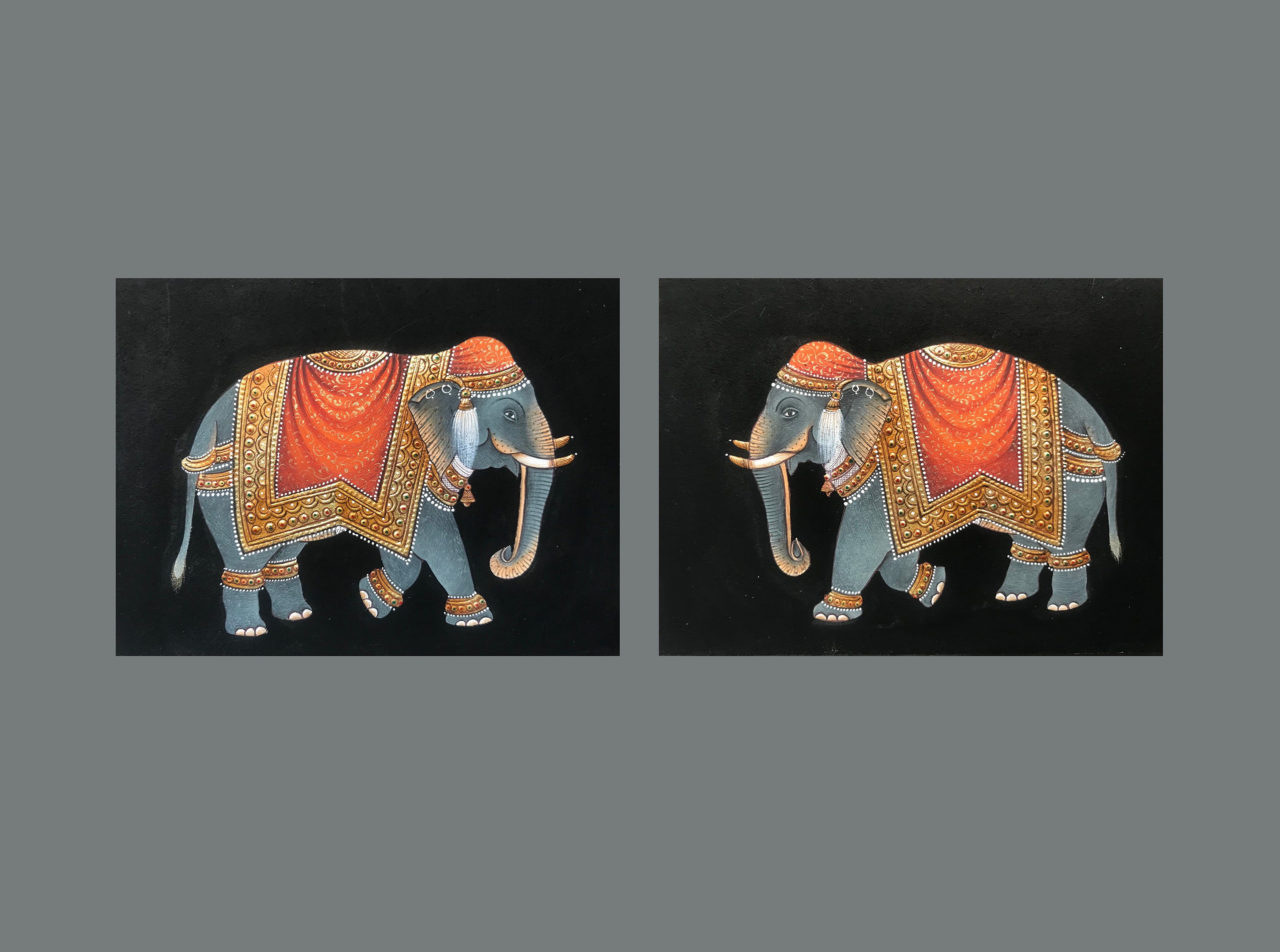 Elephant pair