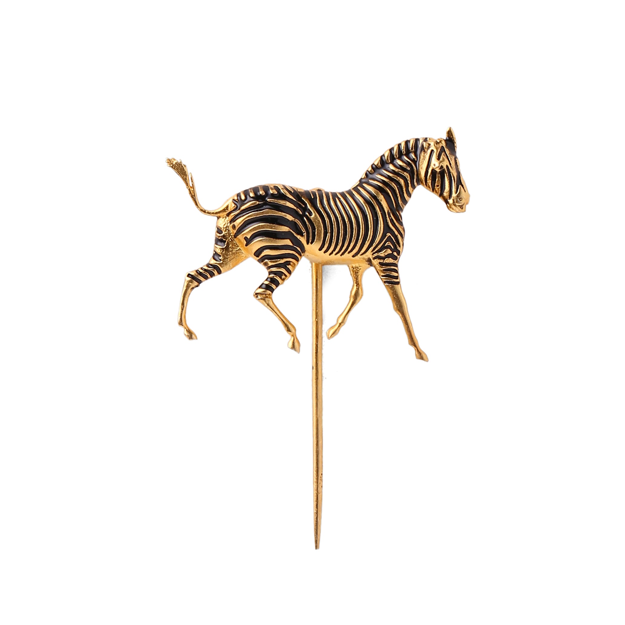 Zebra Enamel Pin