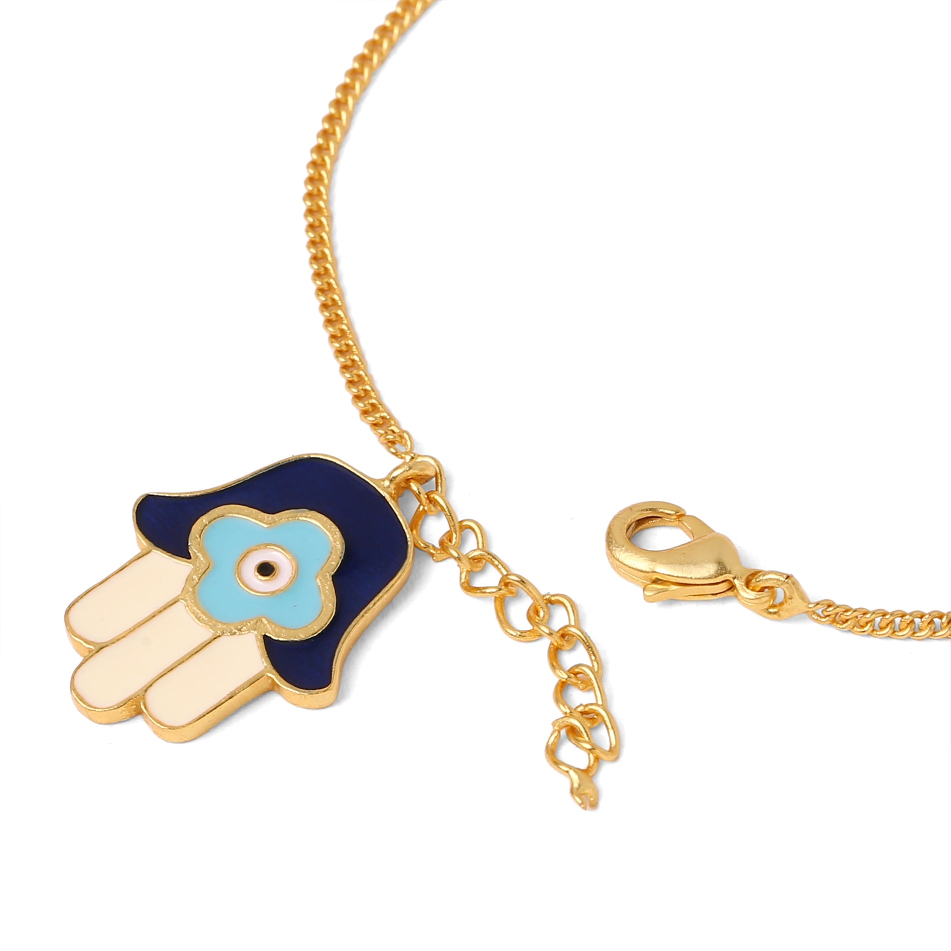 Hamsa Hand Charm Bracelet