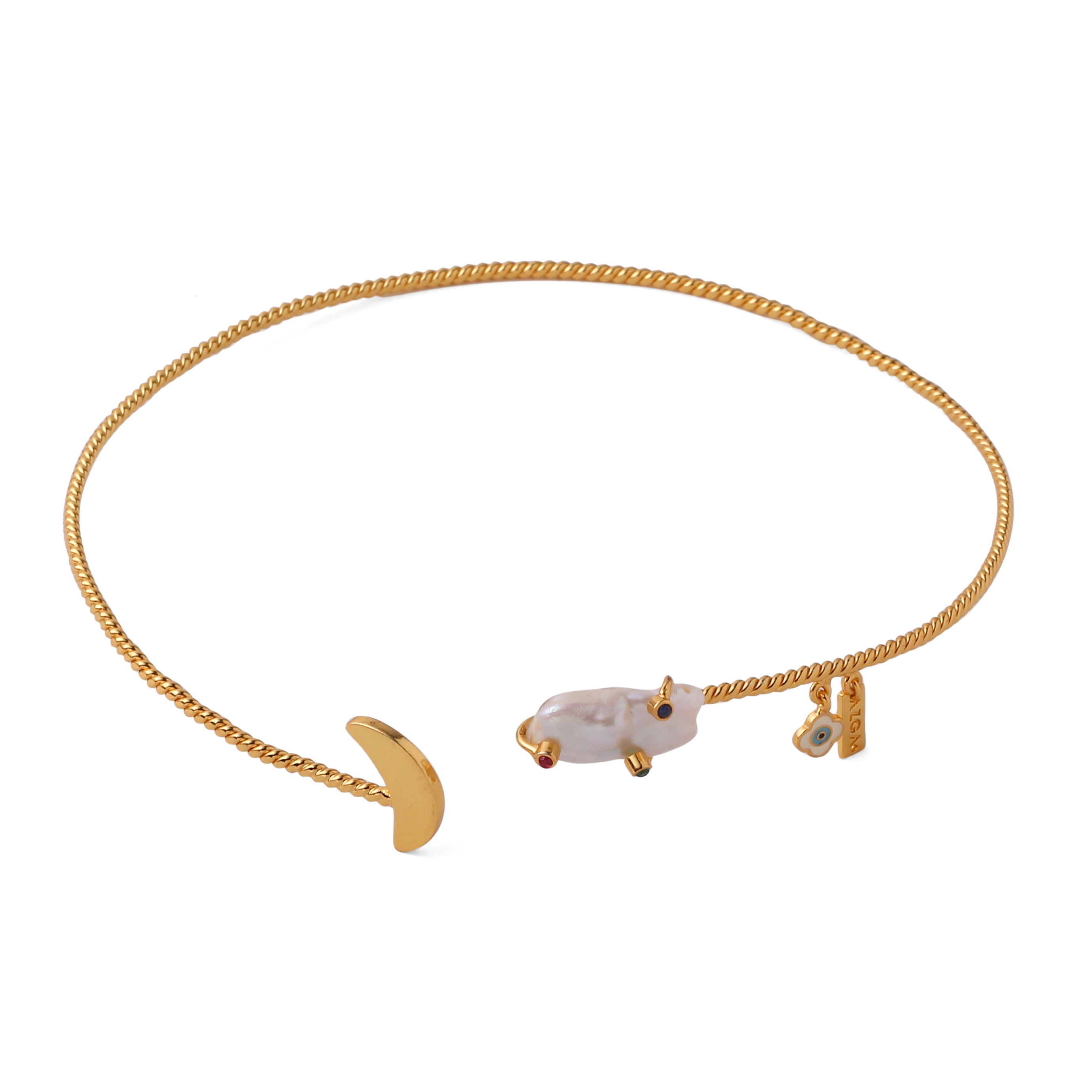 Classic Baroque Pearl Luna Choker
