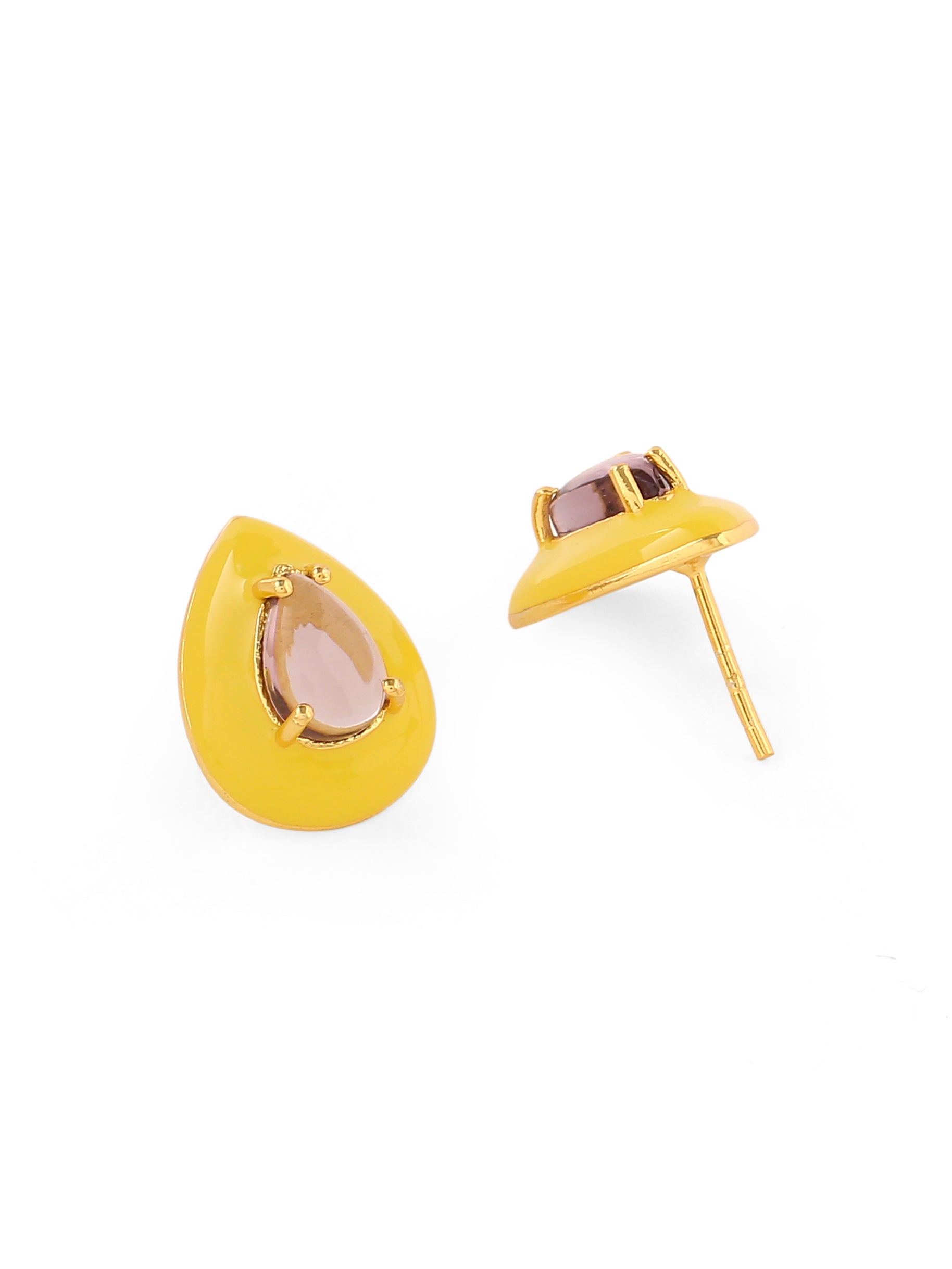 Drop Earring - Yellow