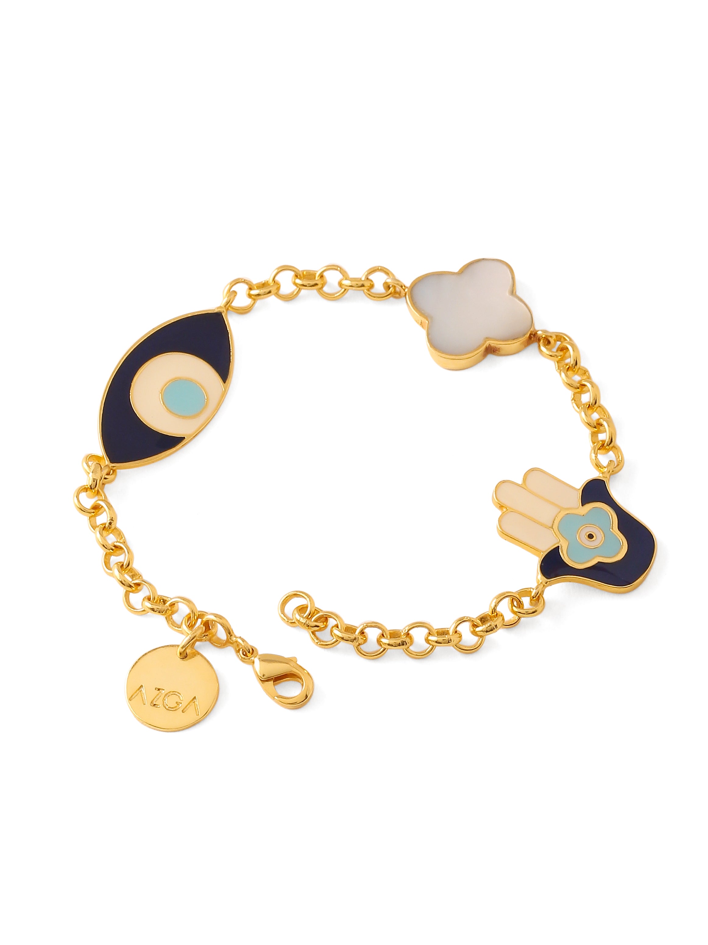 Nazar charm bracelet