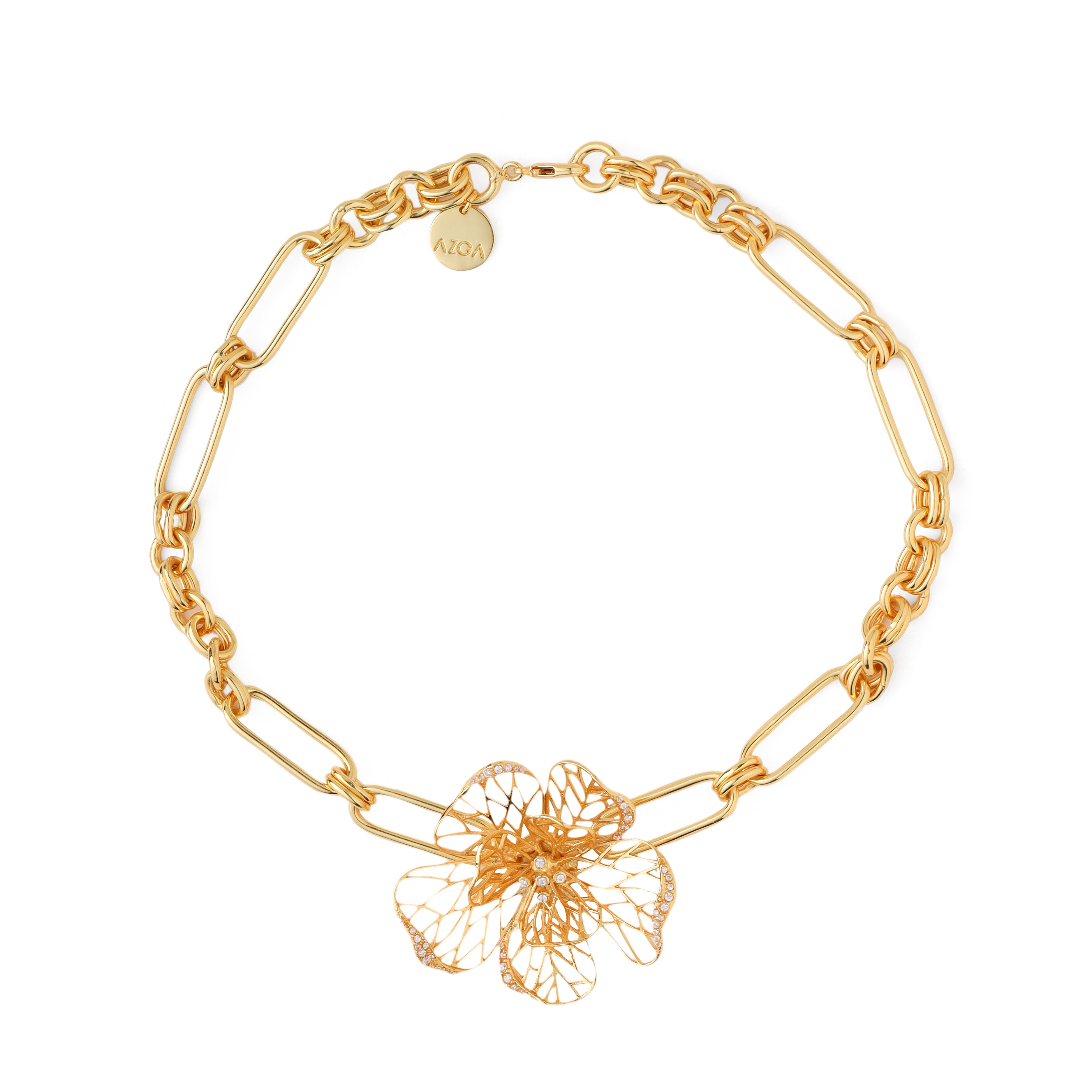 Fiore oro Necklace