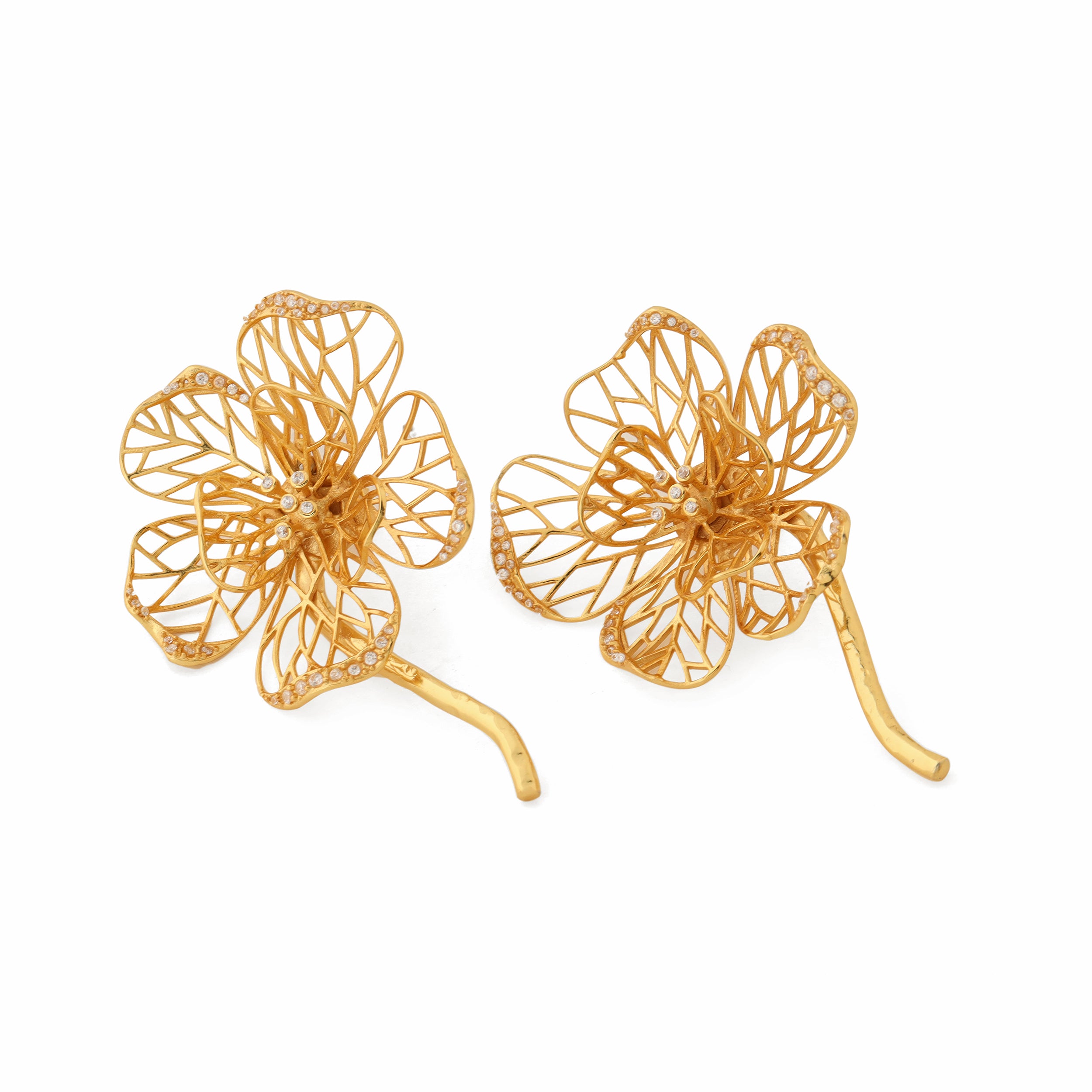 Fiore oro Earrings