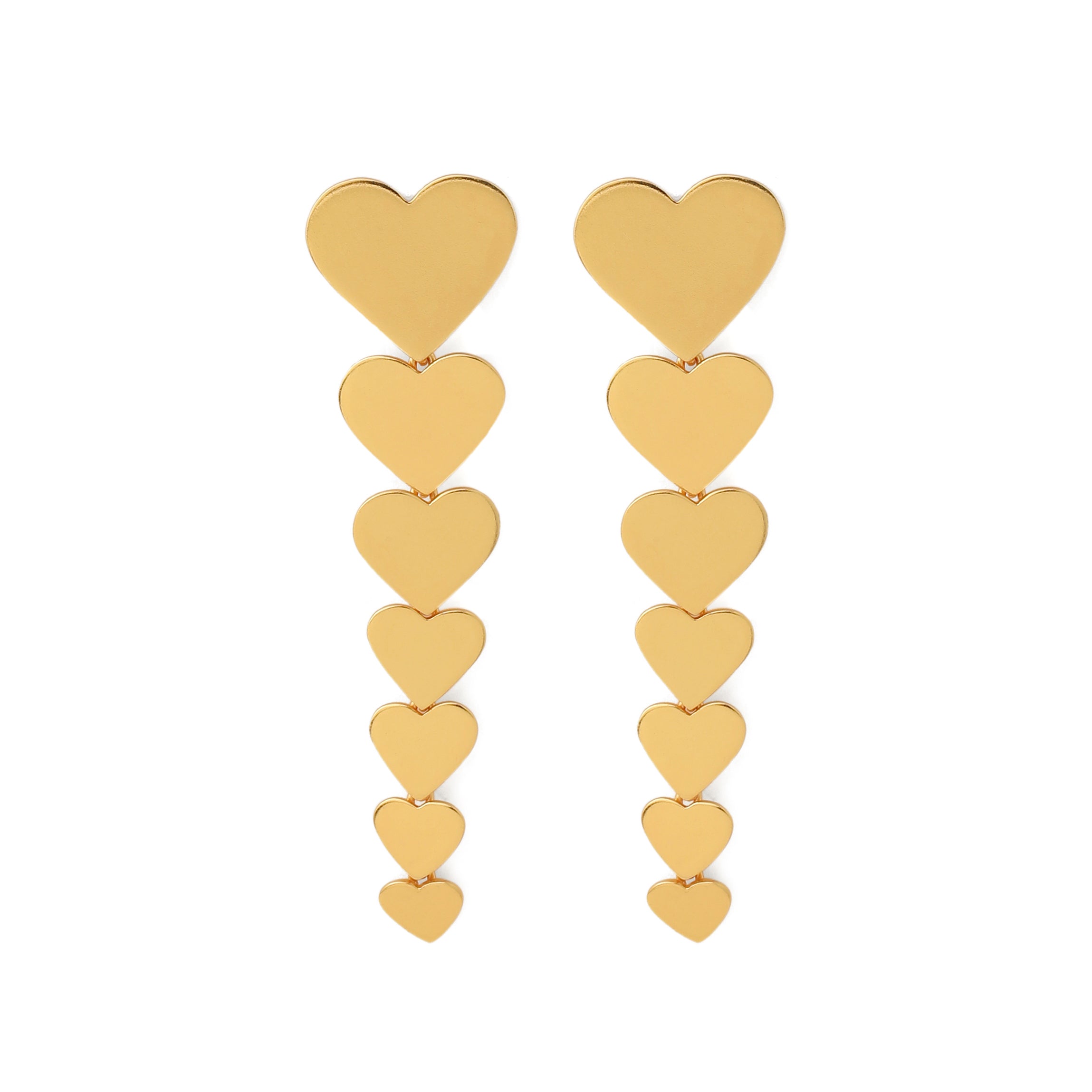 Heart Dangle Earrings