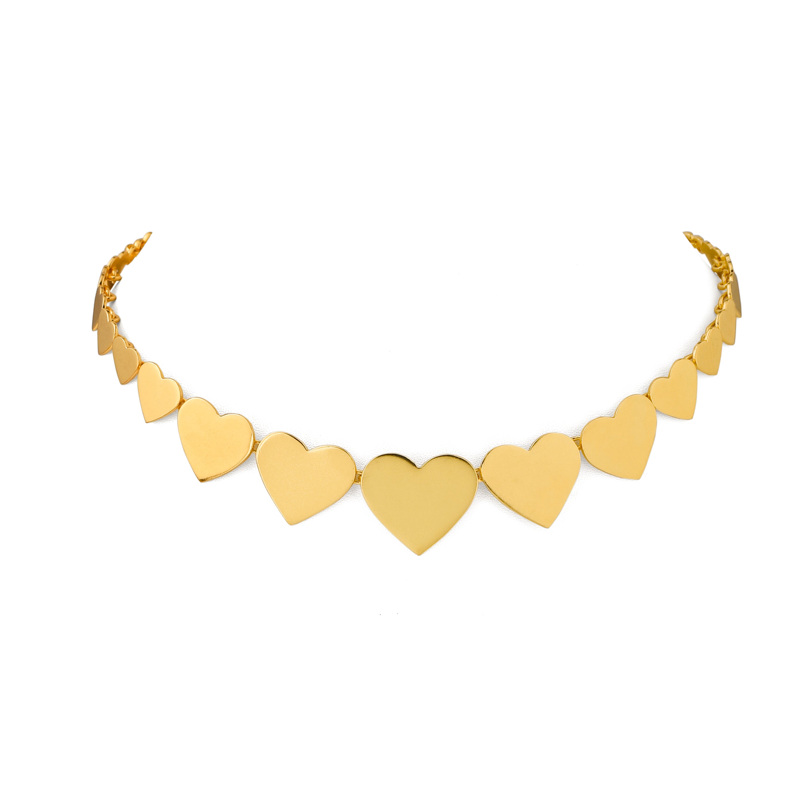 Anindita Bose in Heart Choker Necklace