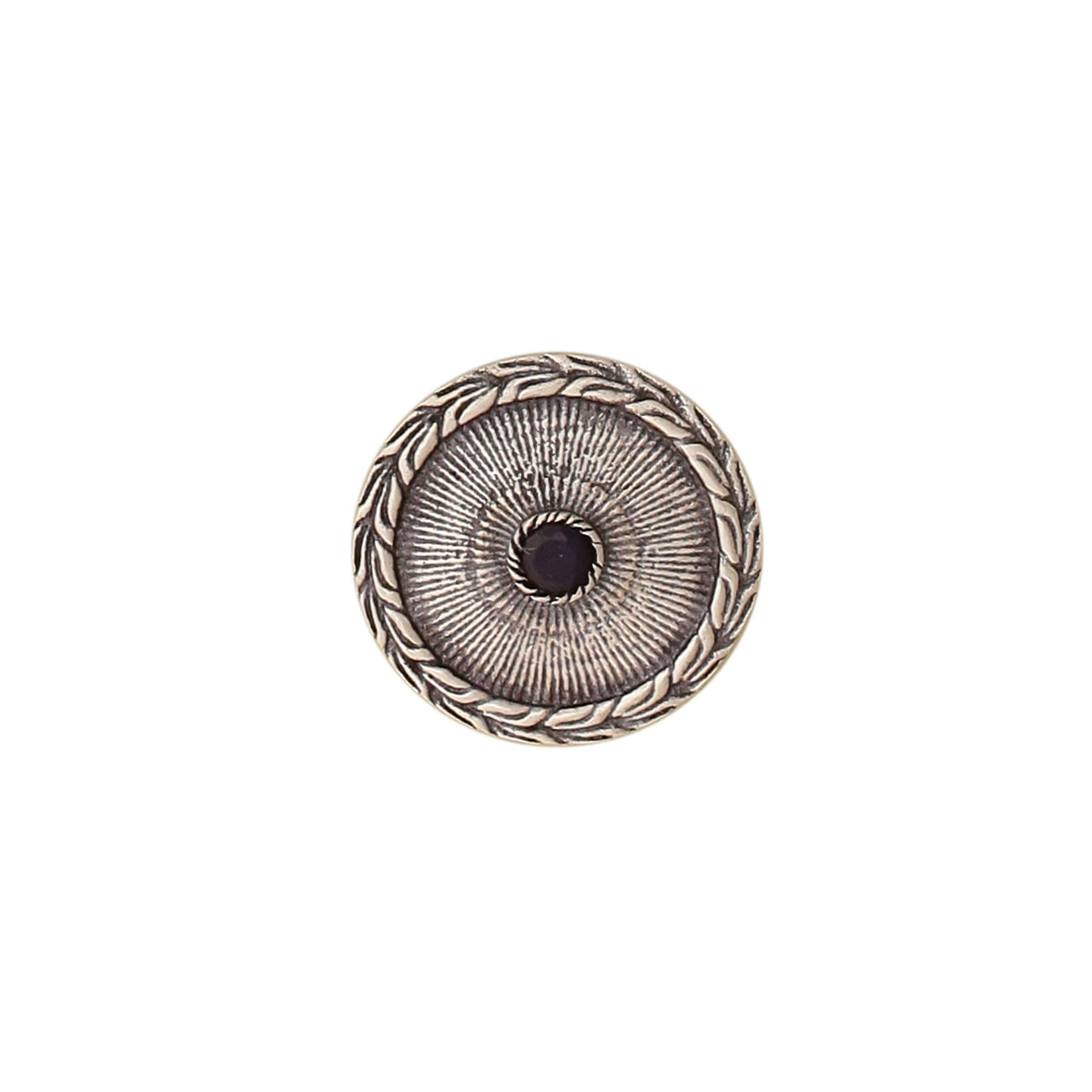 Earl Button - oxidised silver (set of 7 big and 6 small)