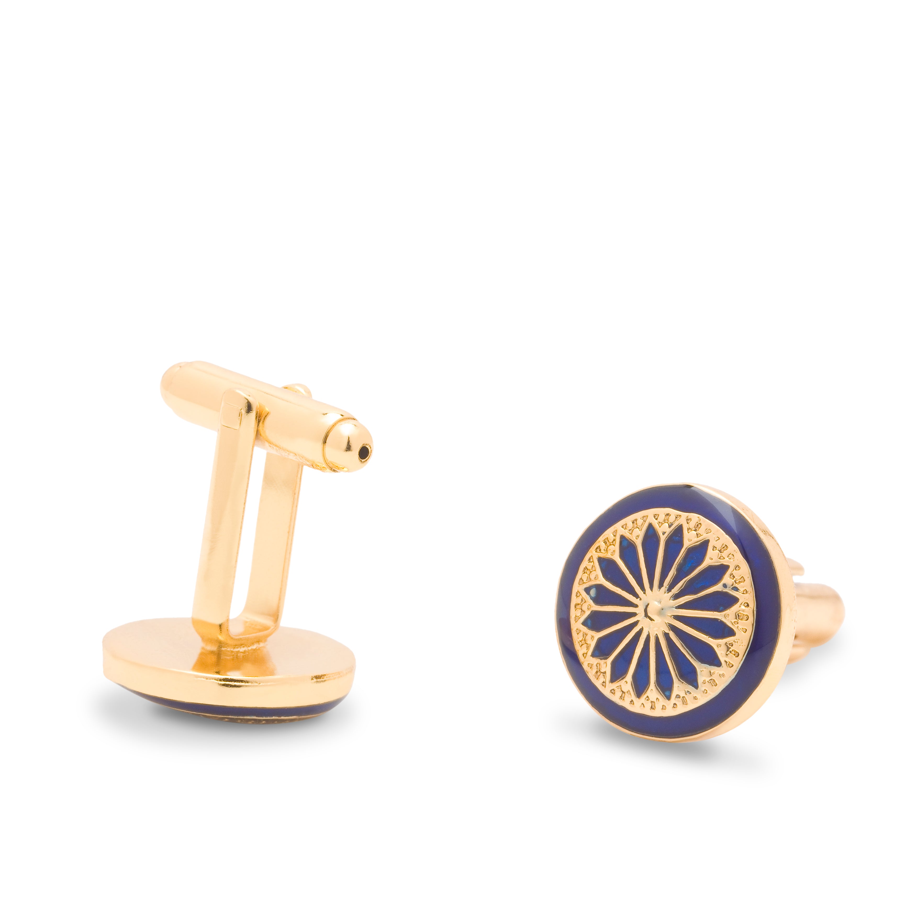 The Kutch Cufflinks - Blue