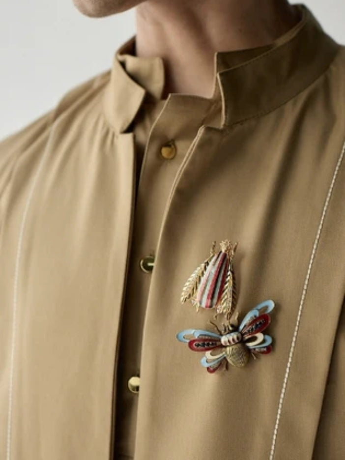 Blazer Brooches for Men: Corporate and Cocktail Styling Beyond Weddings