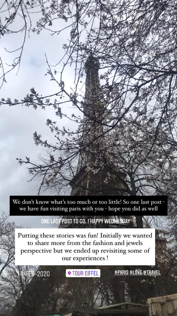 Bonjour from Paris!