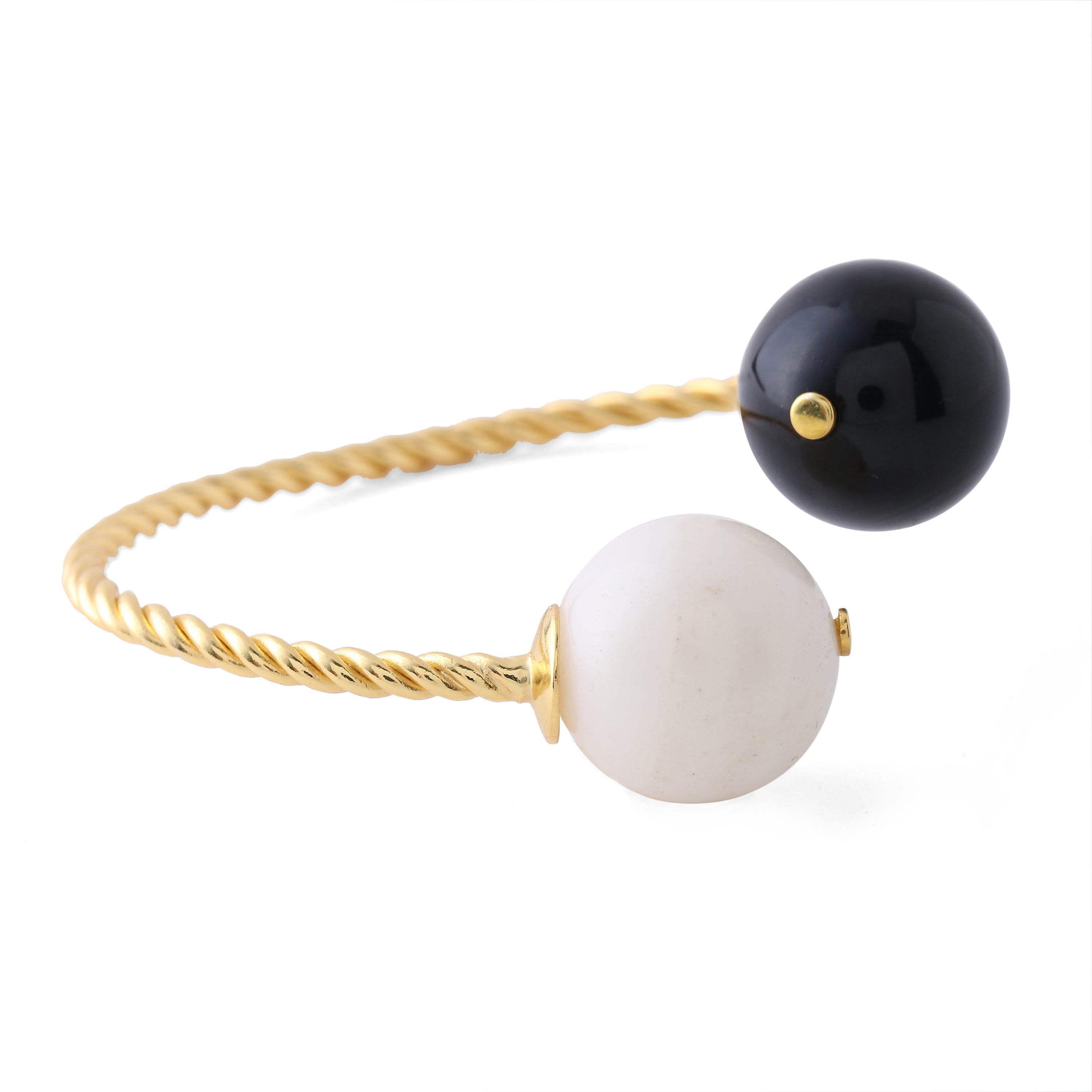 Yin Yang twister cuff