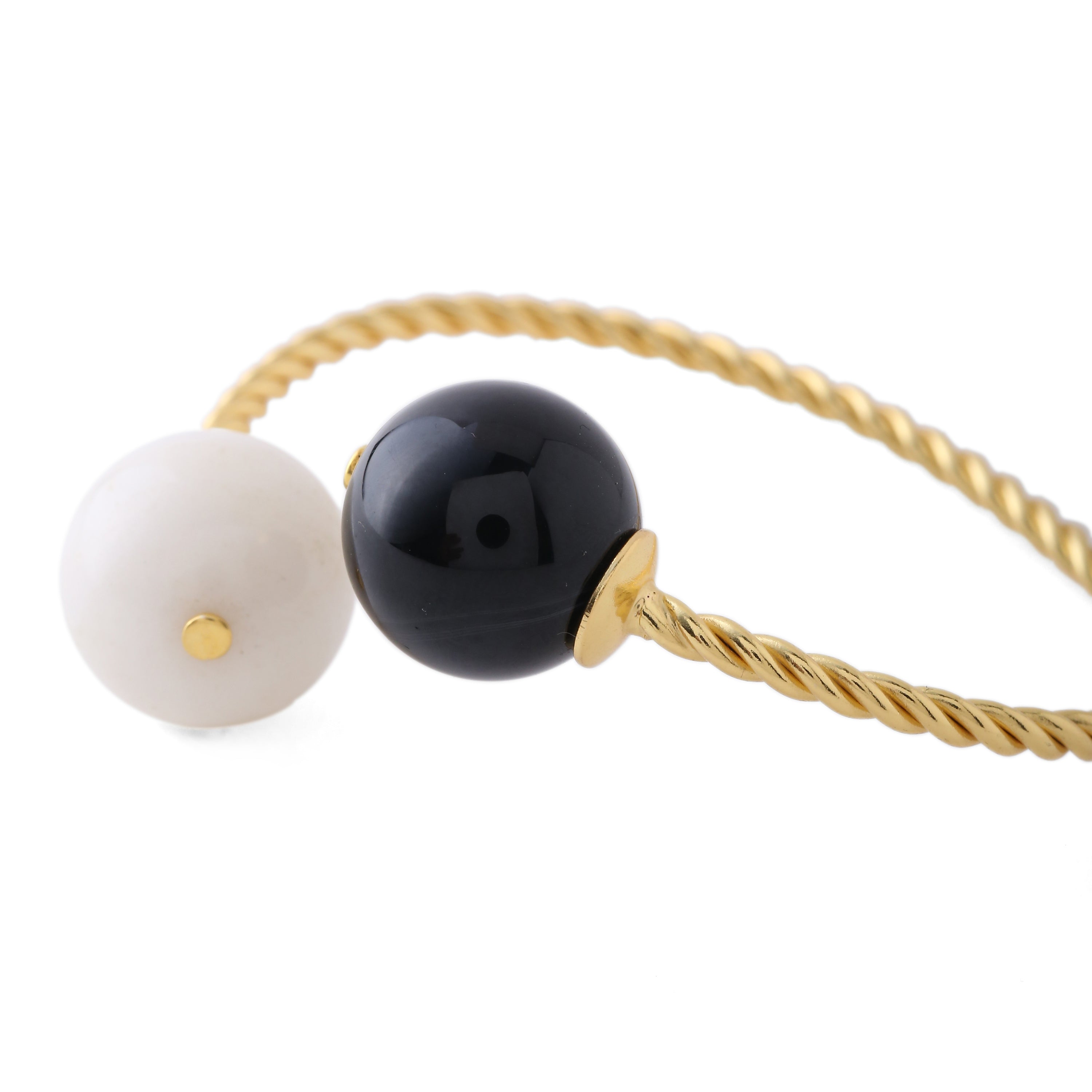 Yin Yang twister cuff
