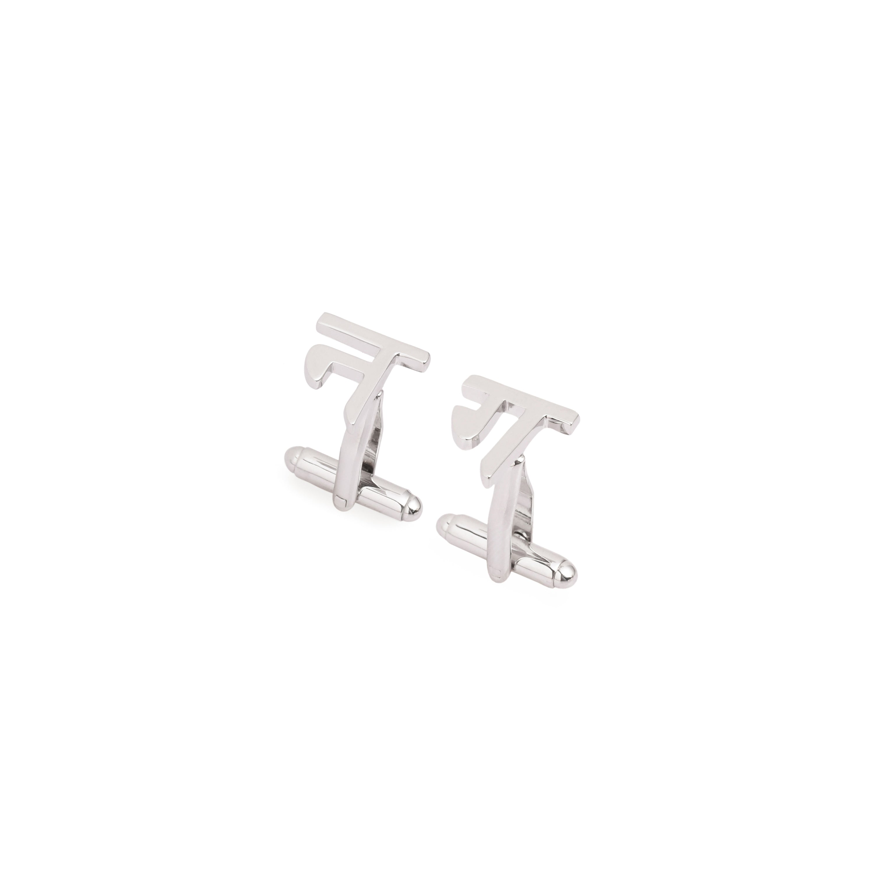 Individual Initial Cufflinks - Hindi