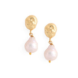 Pebble baroque earrings